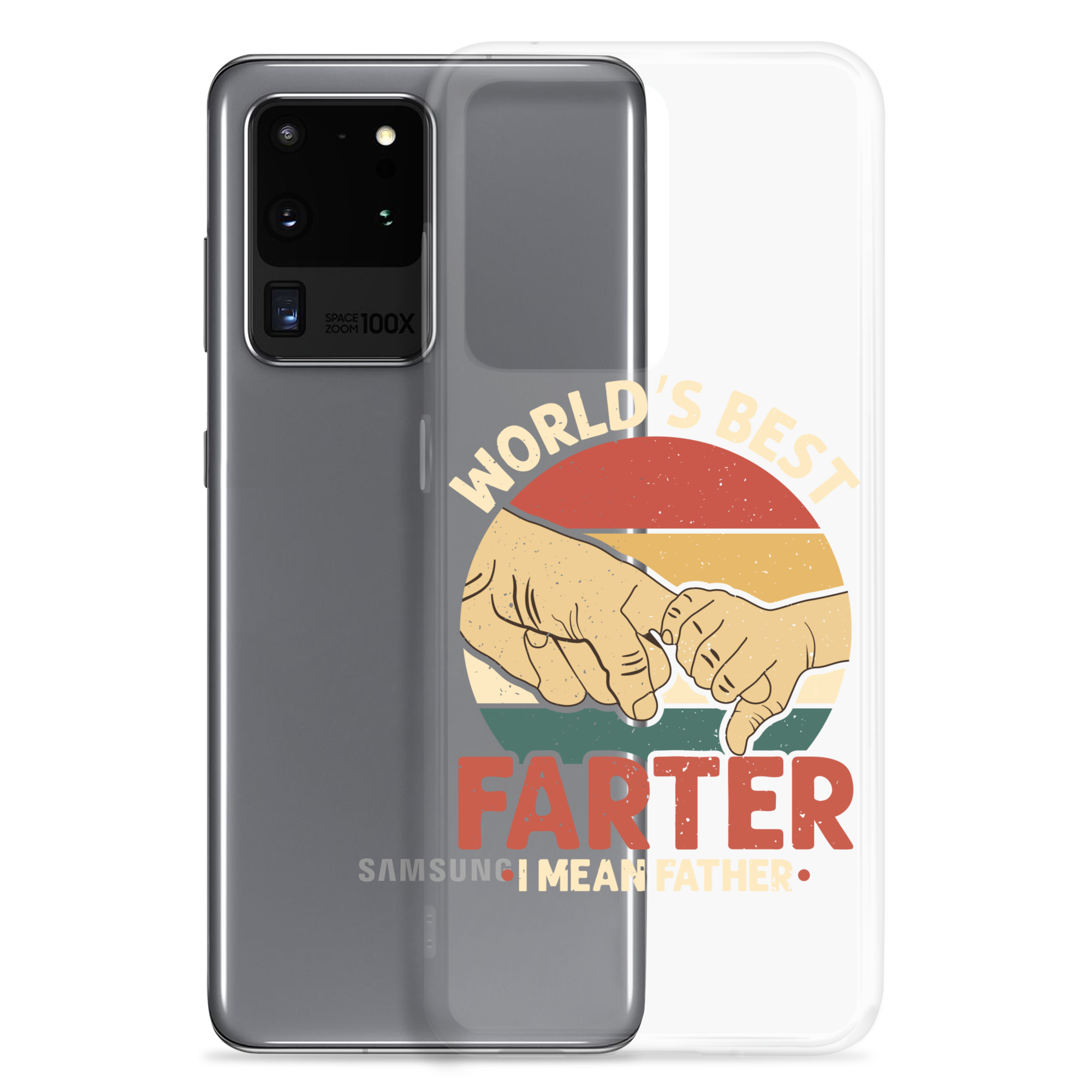 World's Best Fart I Mean Father Clear Case for Samsung®