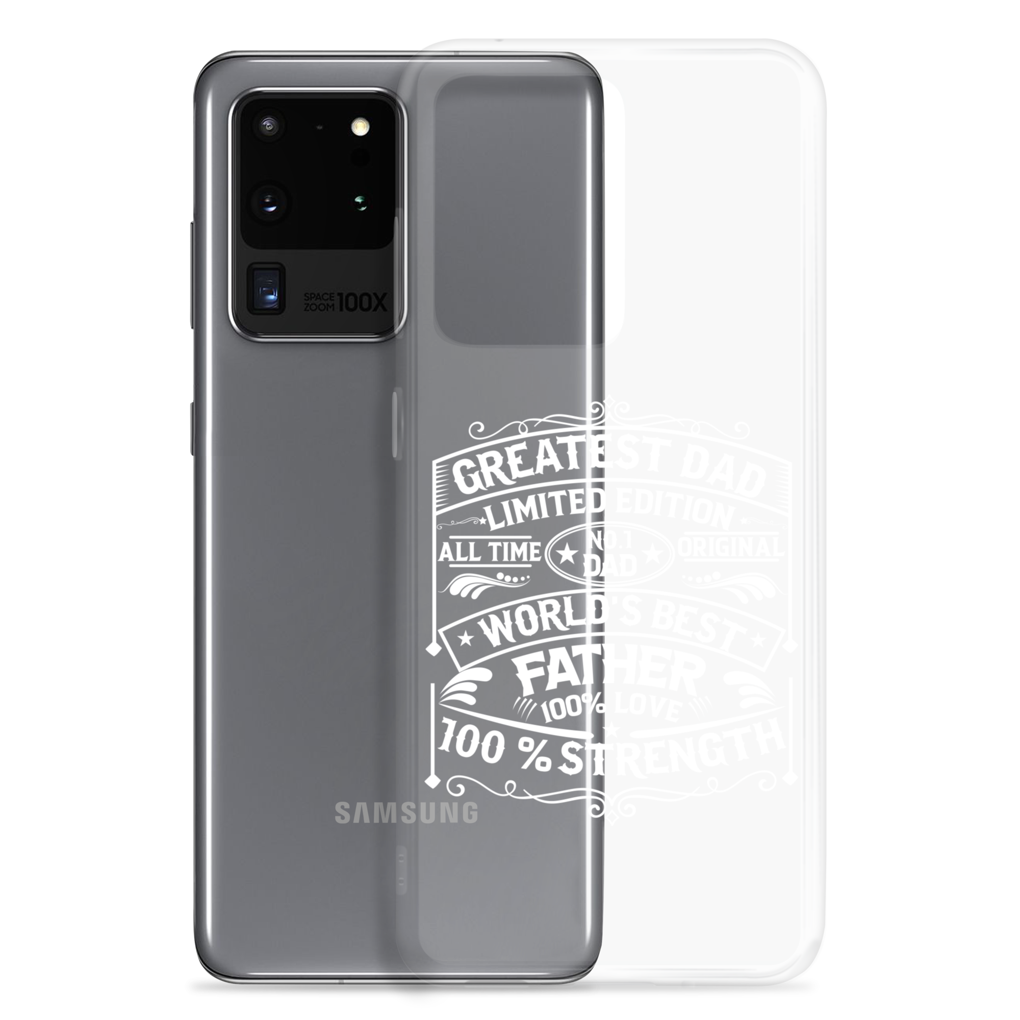 Greatest Dad Limited Edition All Time Clear Case for Samsung®