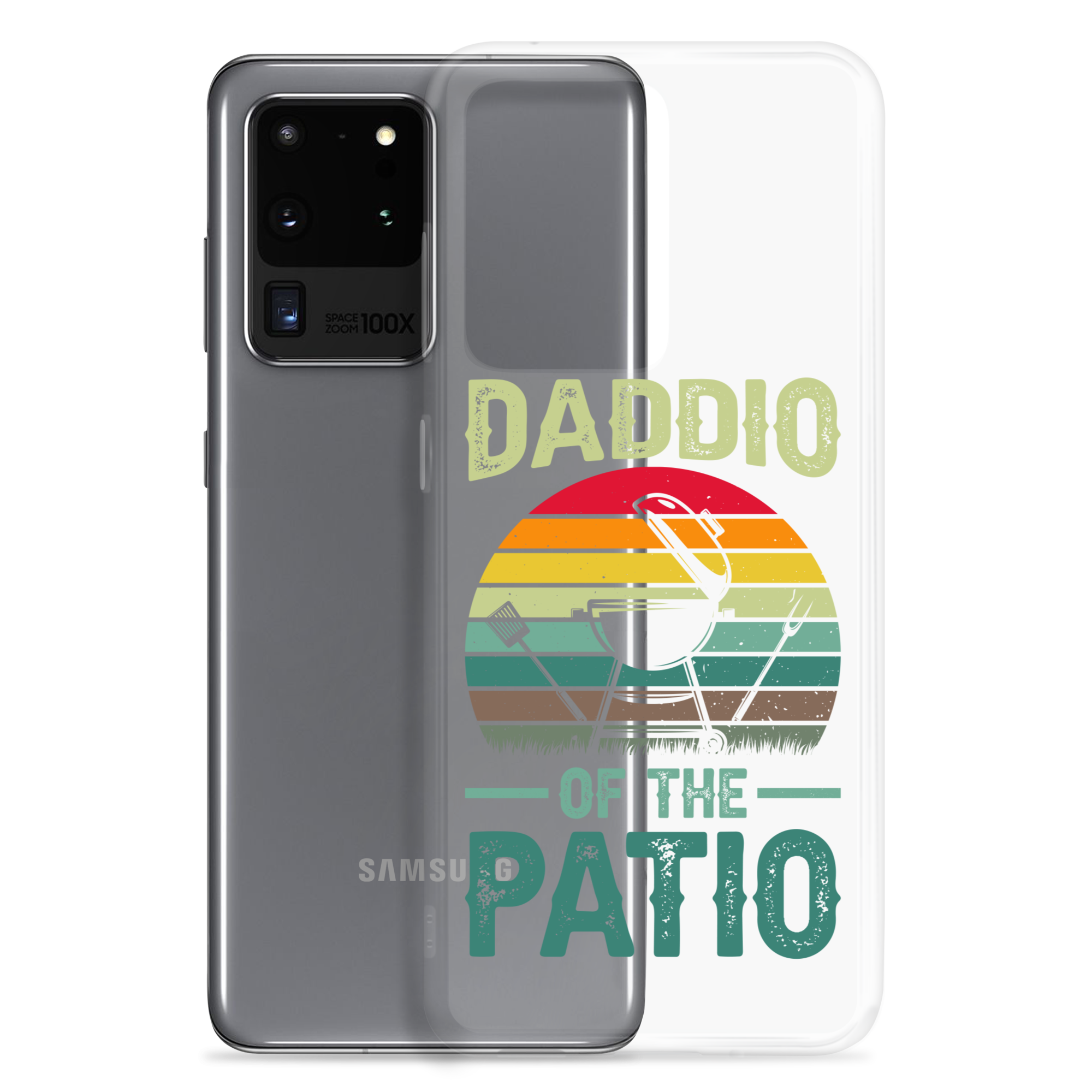 Daddio Of The Patio Clear Case for Samsung®