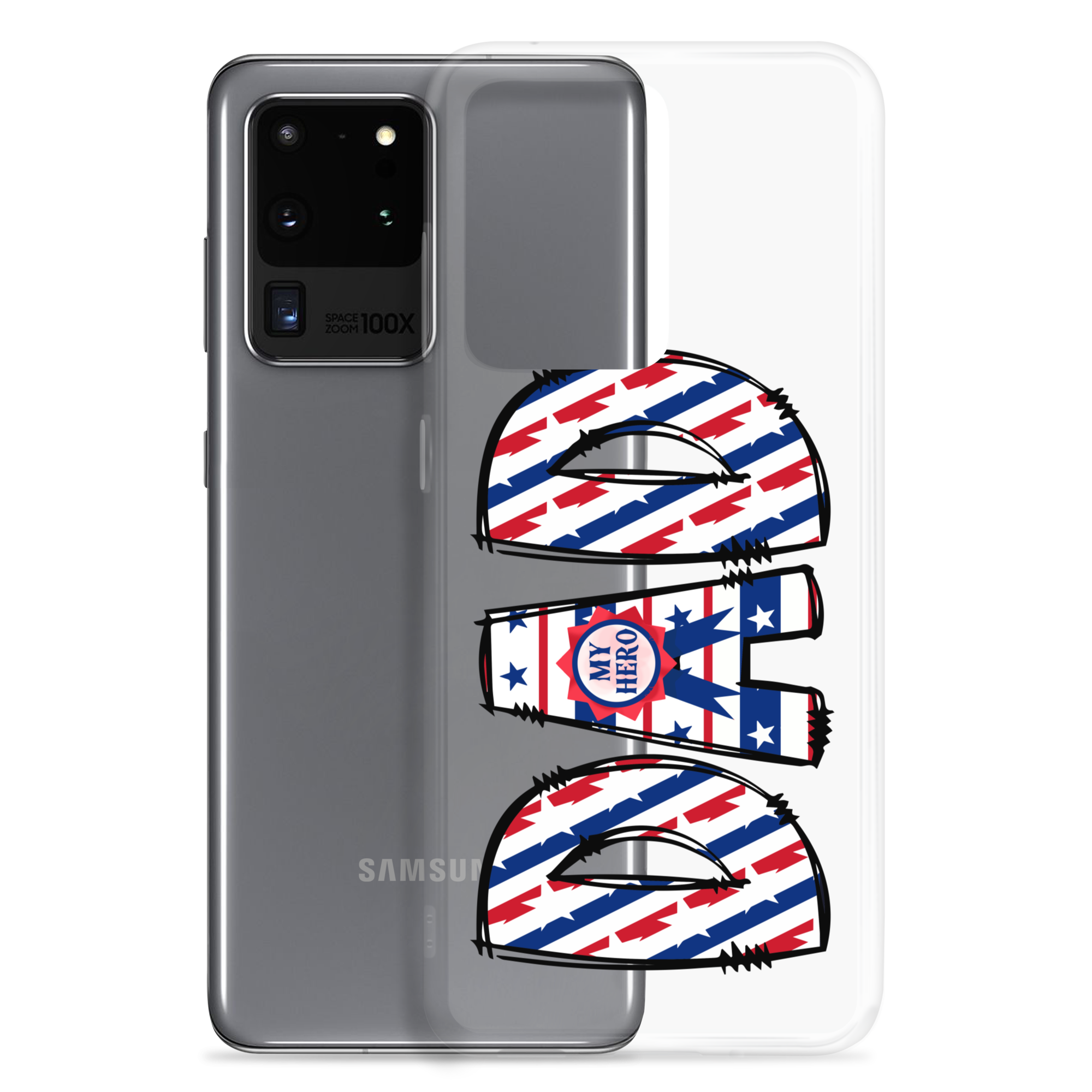 My Hero Dad Clear Case for Samsung®