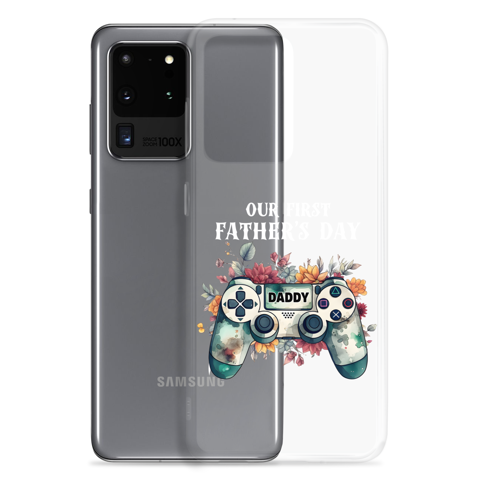 Our First Father's day Clear Case for Samsung®