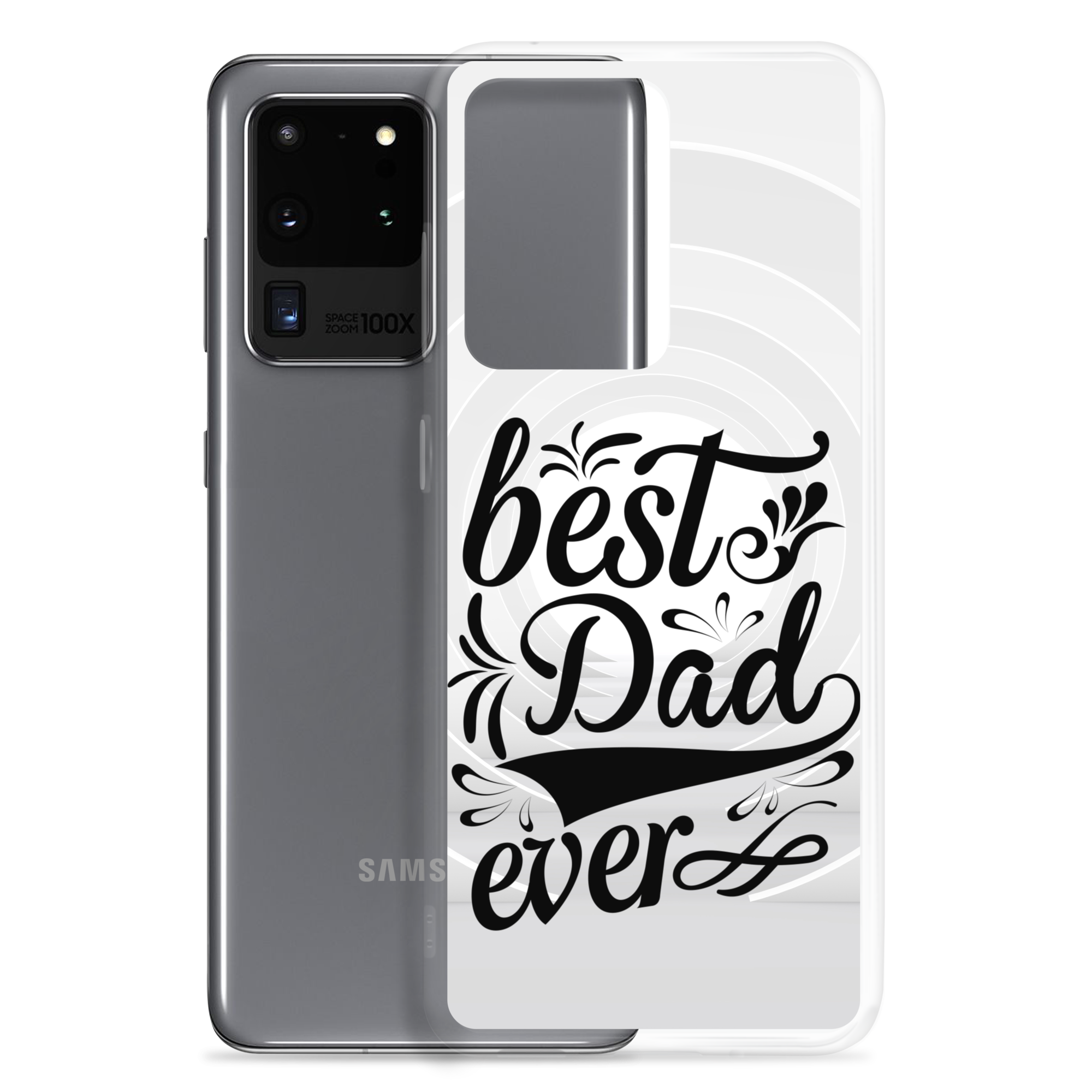 Best Dad Ever Clear Case for Samsung®