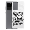 Best Dad Ever Clear Case for Samsung®