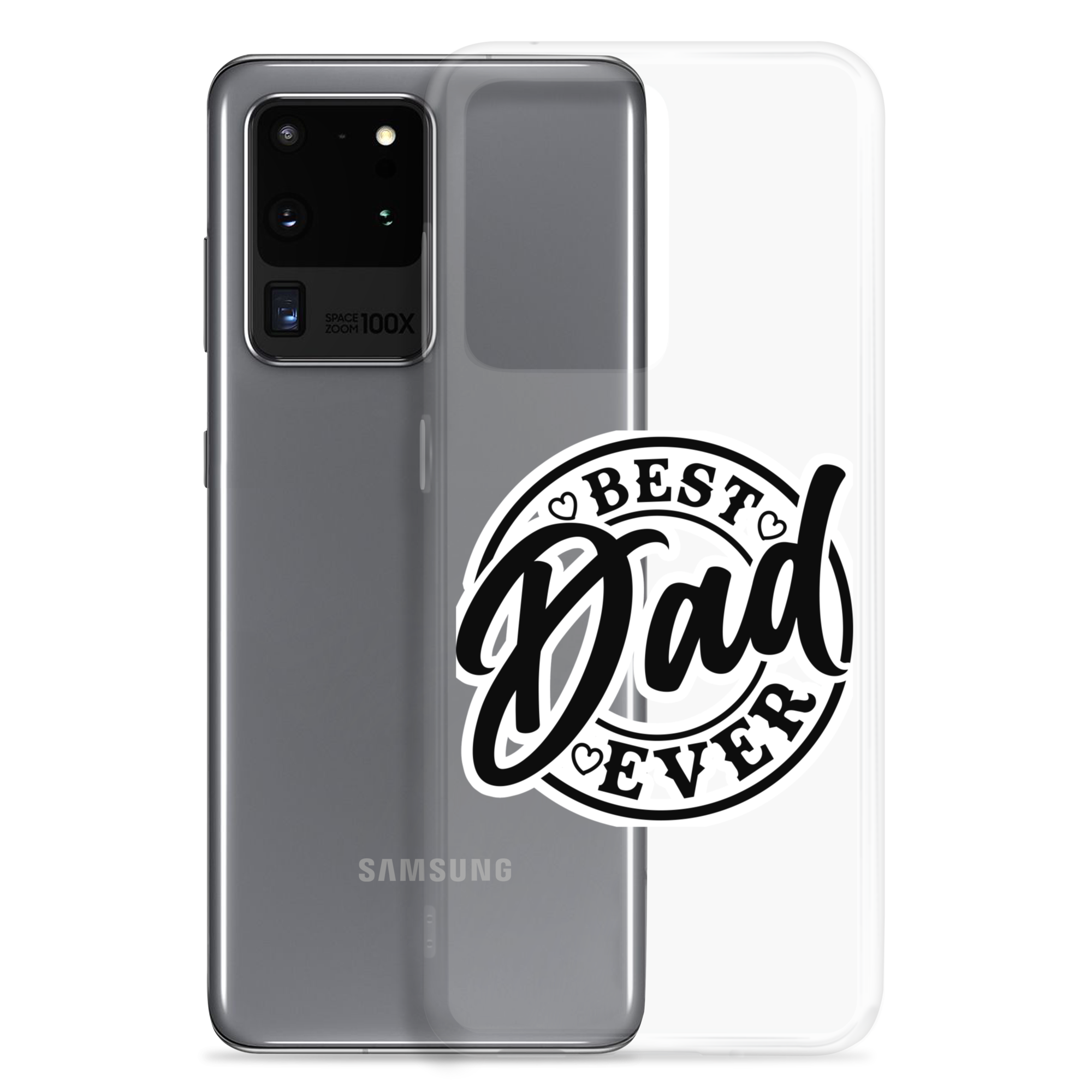 Best Dad Ever Clear Case for Samsung®