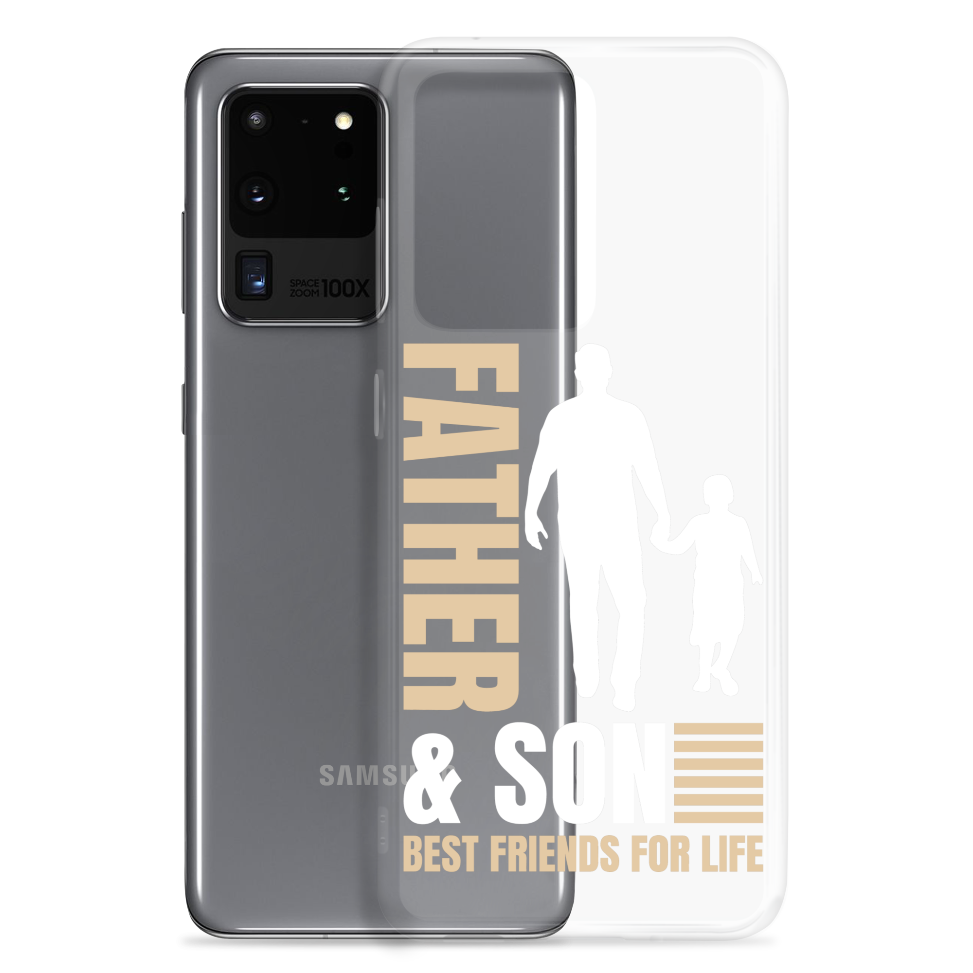 Father & Son Best Friends For Life Clear Case for Samsung®