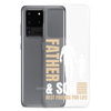 Father & Son Best Friends For Life Clear Case for Samsung®