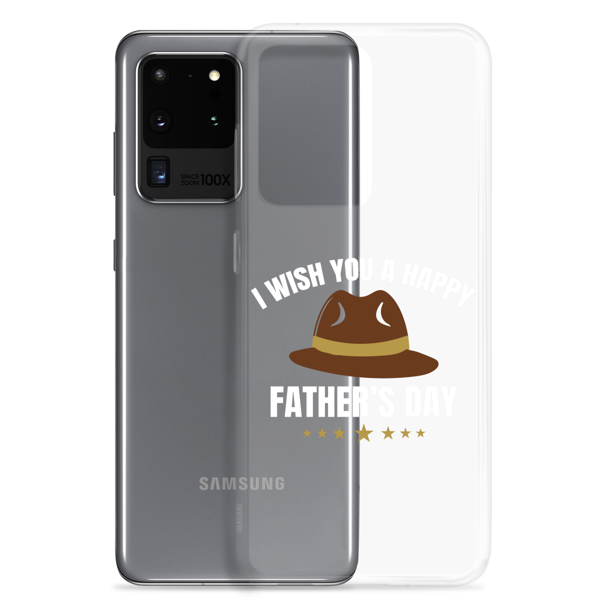 I Wish You A Happy Father's Day Clear Case for Samsung®