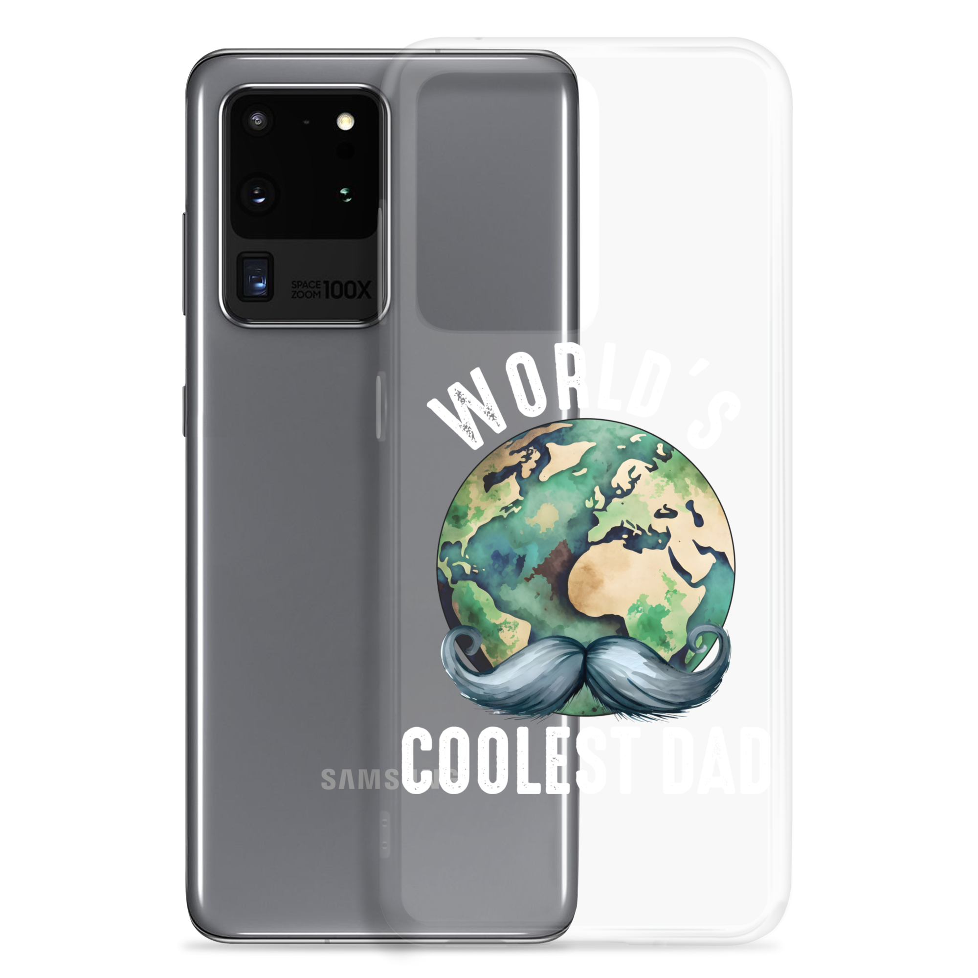 World's Coolest Dad Clear Case for Samsung®