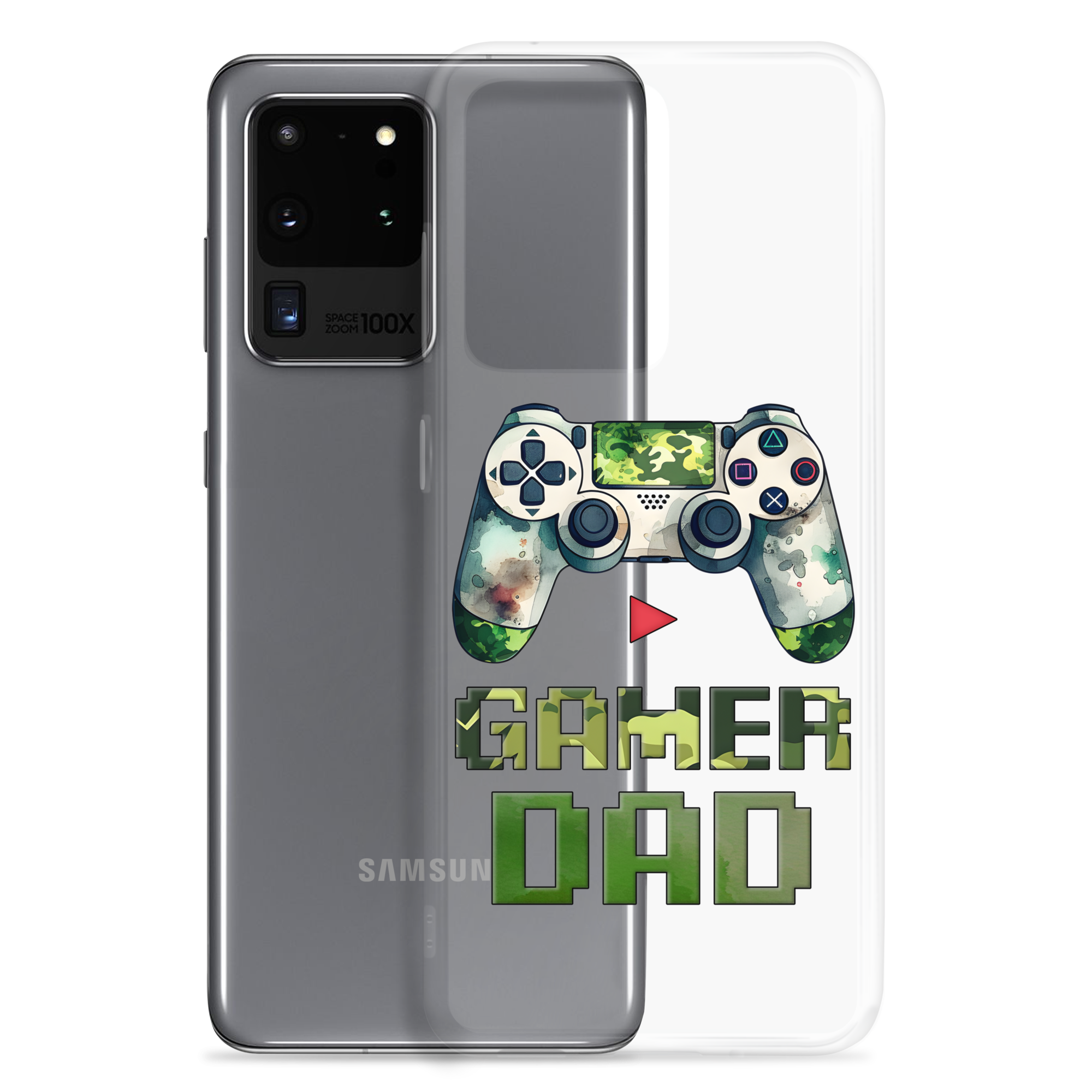 Gamer Dad Clear Case for Samsung®