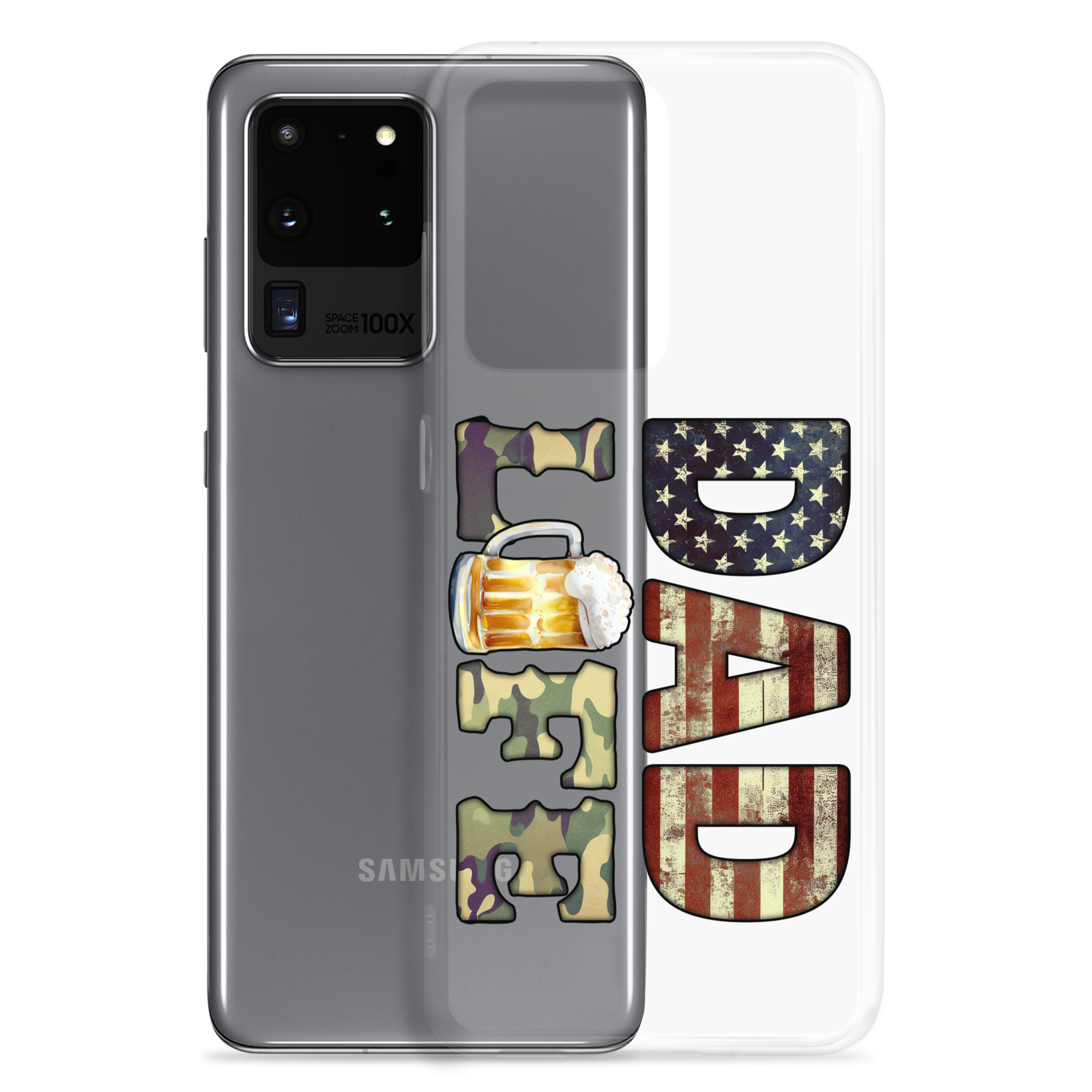 Dad Life Clear Case for Samsung®