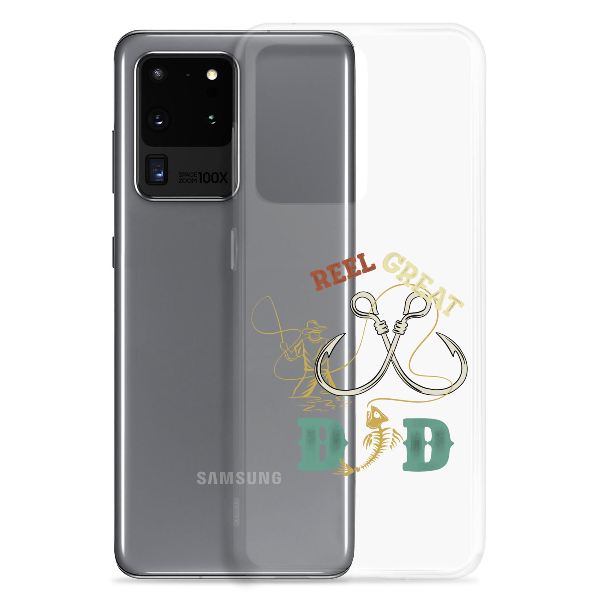 Reel Great Dad Clear Case for Samsung®