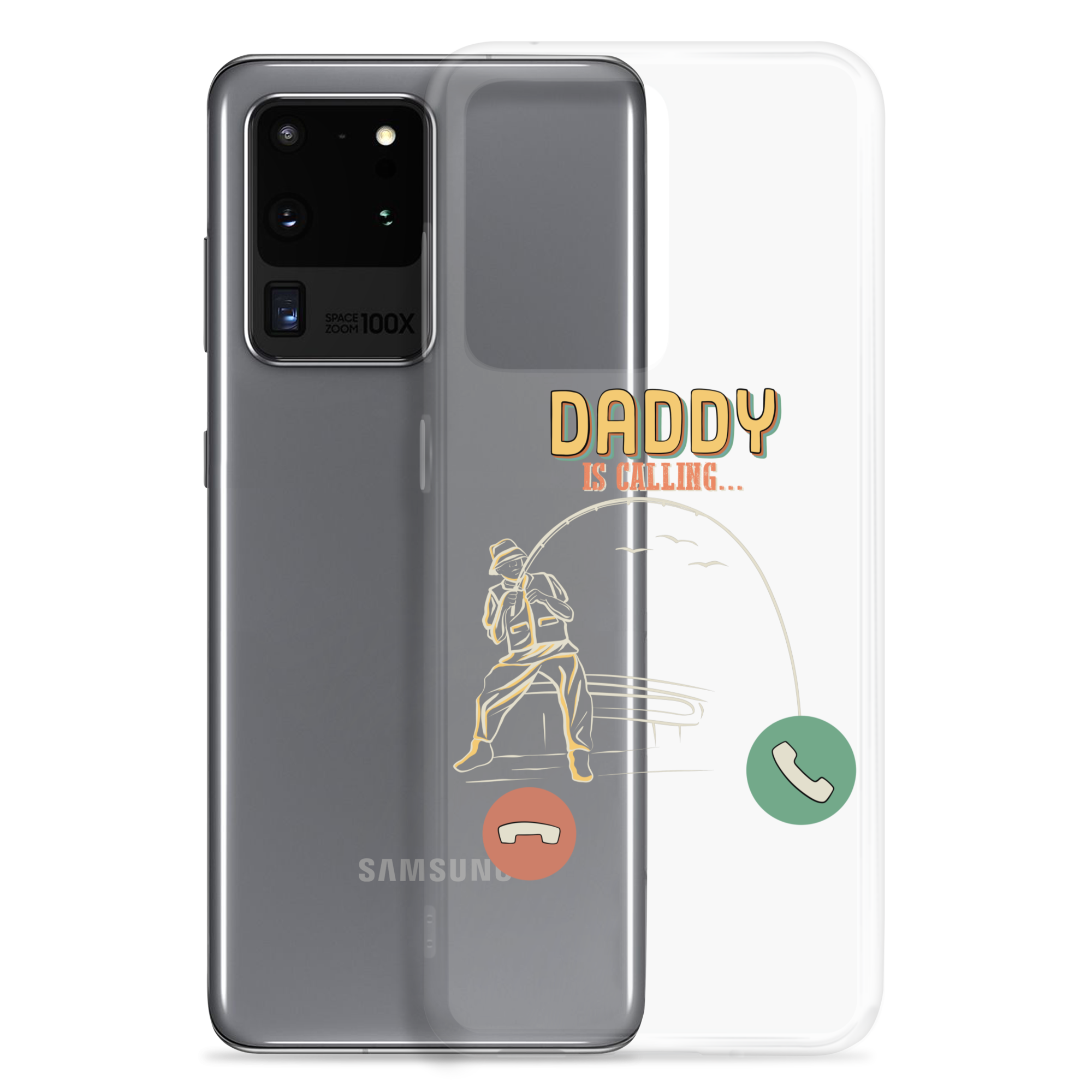 Daddy Is Calling Clear Case for Samsung®