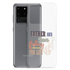 Father And Son Fishing Partners For Life Clear Case for Samsung®