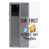 Our First Father's Day Together Clear Case for Samsung®