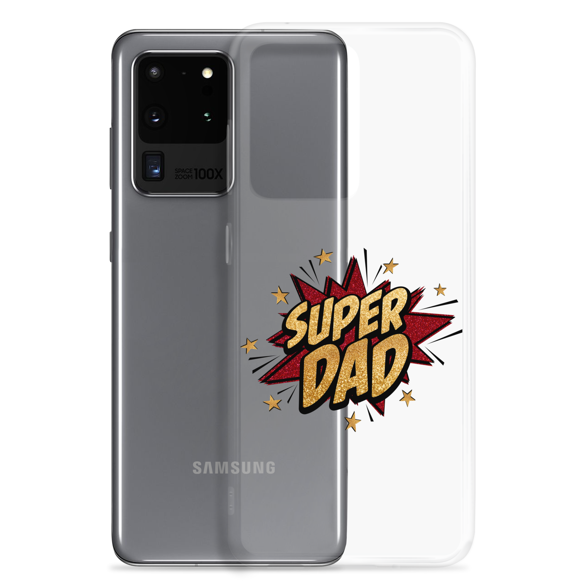 Super Dad Clear Case for Samsung®