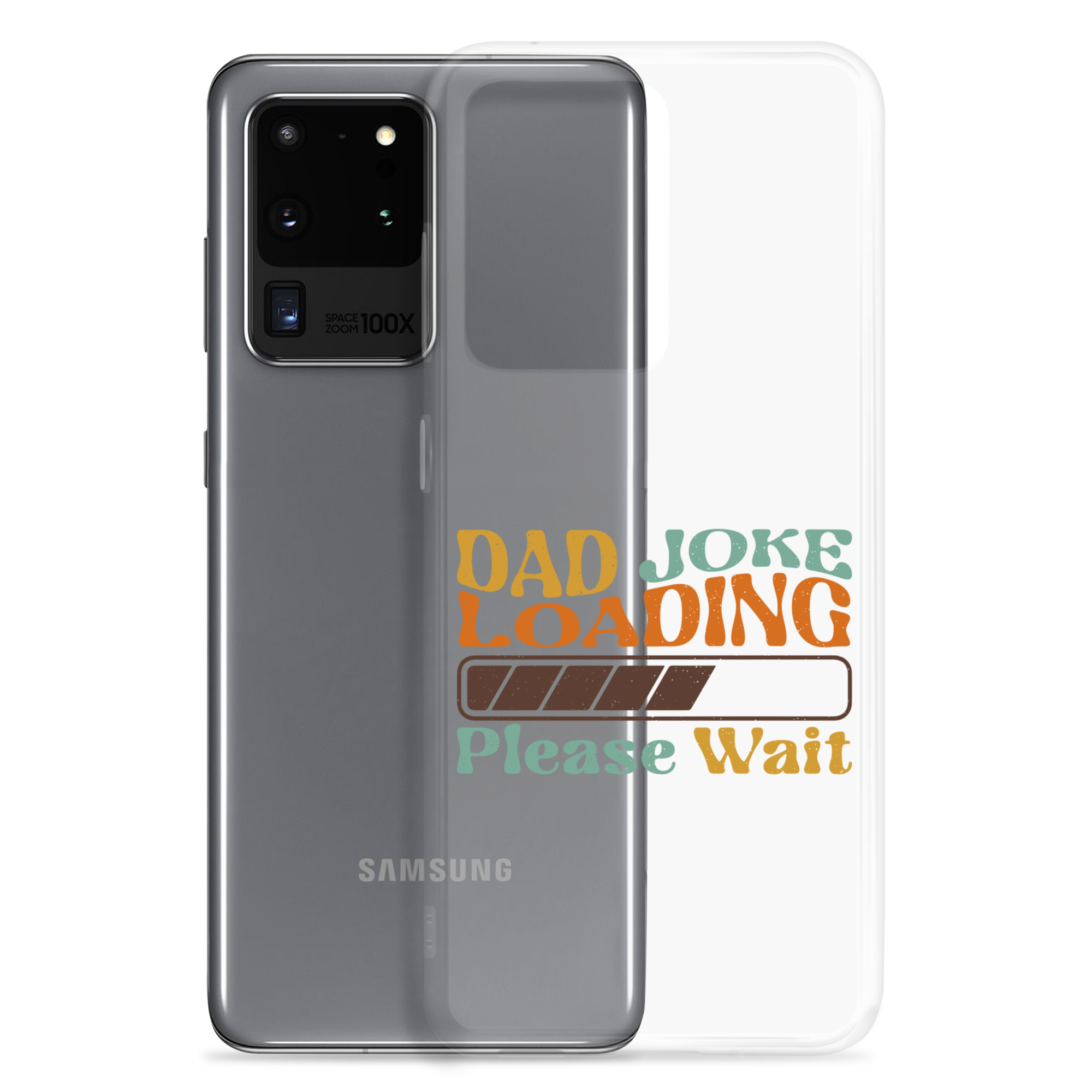 Dad Joke Loading Please Wait Clear Case for Samsung®