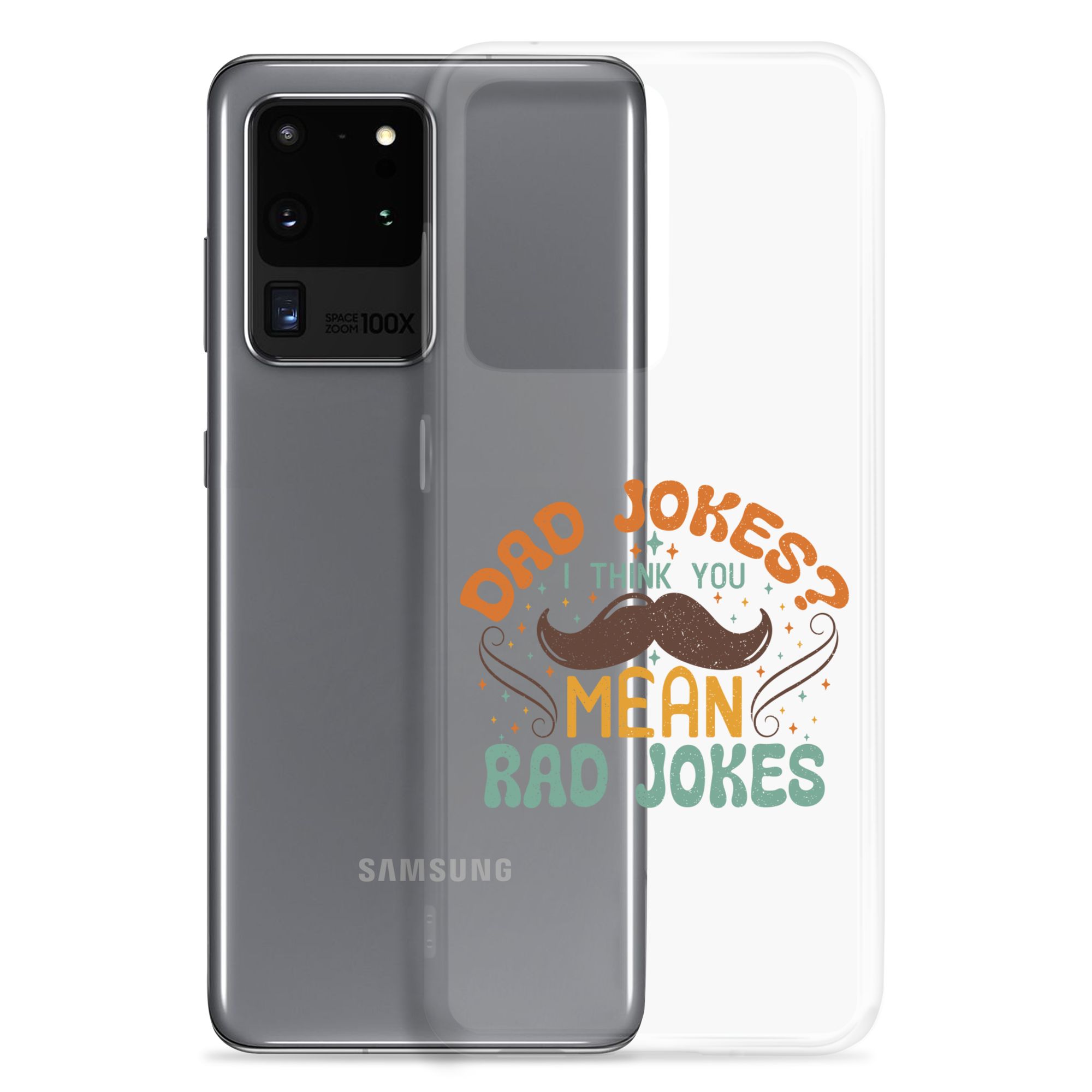 Dad Jokes I Think You Mean You Mean Rad Jokes Clear Case for Samsung®