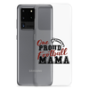 One Proud Football Mom Clear Case for Samsung®