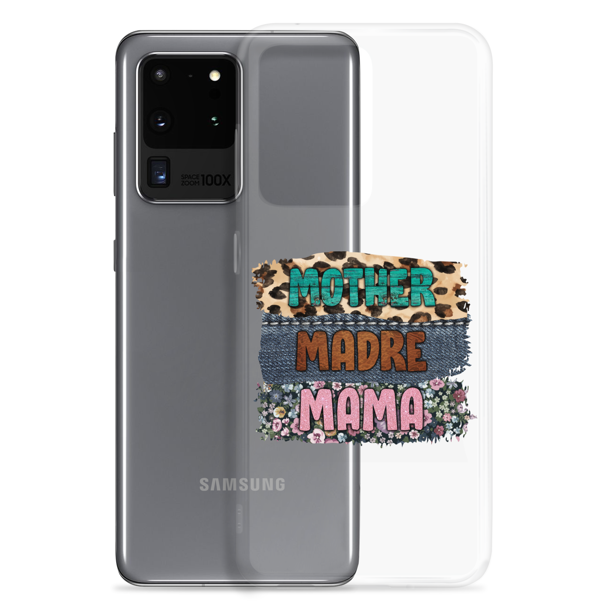 Mother, Mader, Mama Clear Case for Samsung®