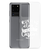 Running Late Is My Cardio #Momlife Clear Case for Samsung®