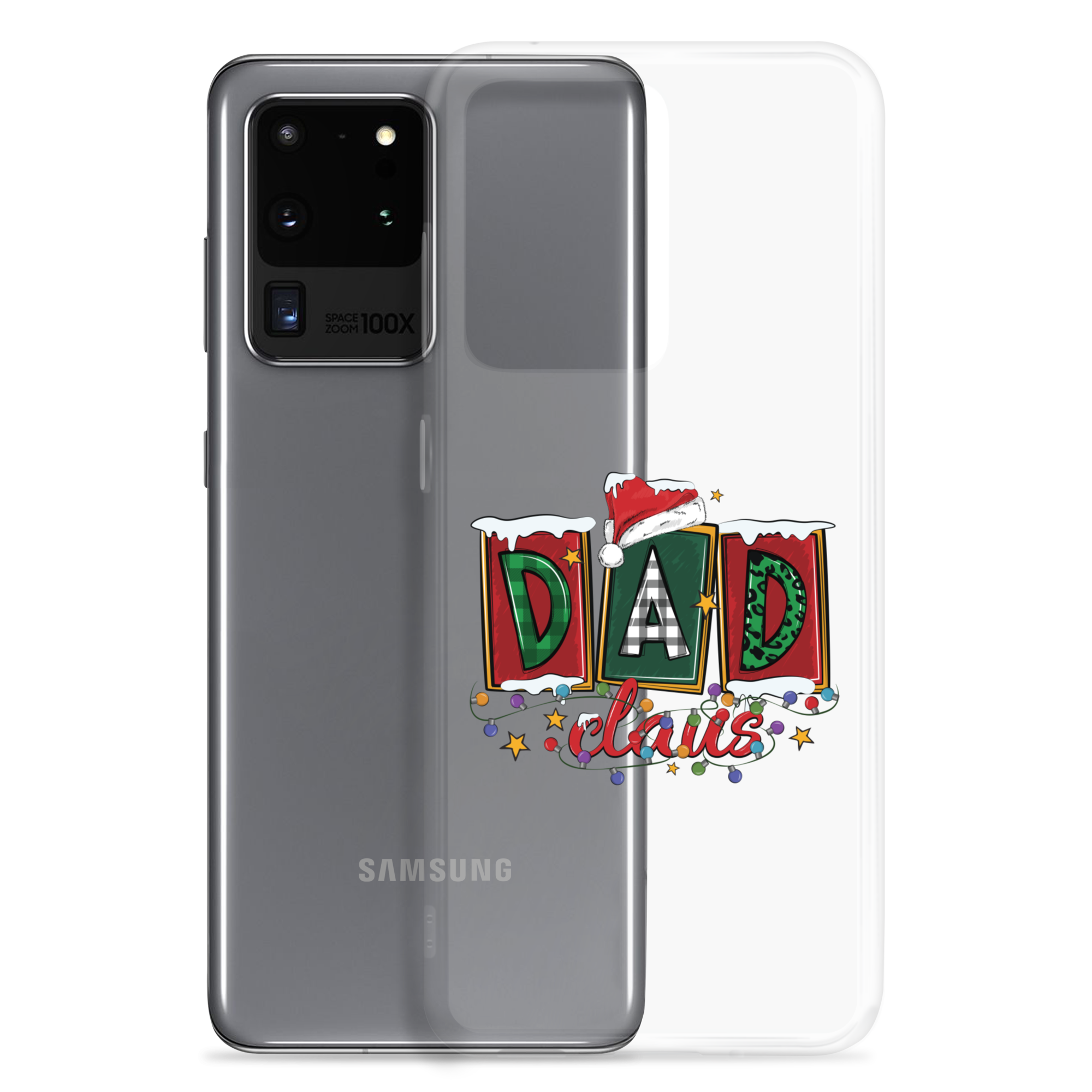 Dad Claus Clear Case for Samsung®