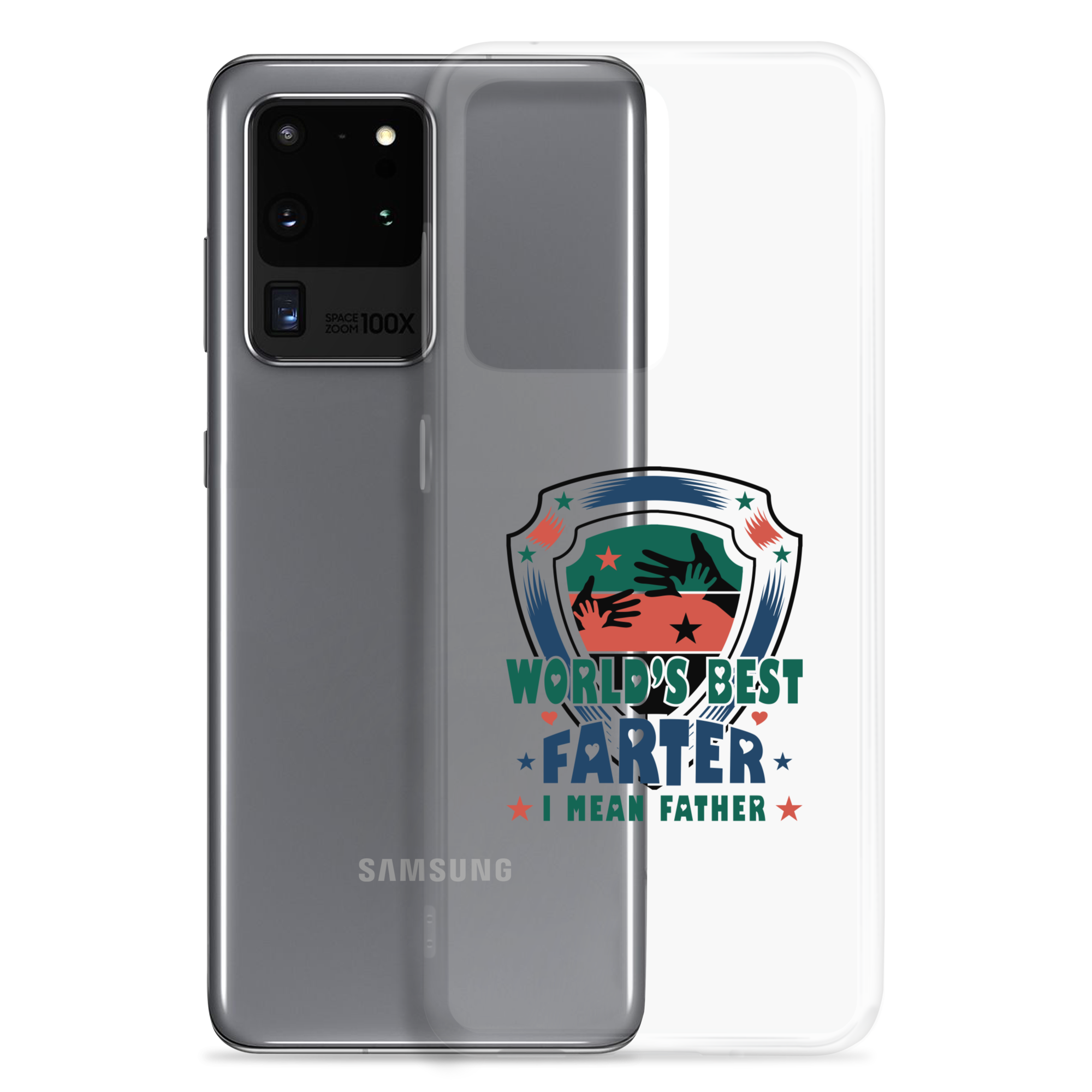 World's Best Farter I Mean Father Clear Case for Samsung®