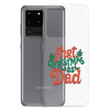 First Christmas As Dad Clear Case for Samsung®