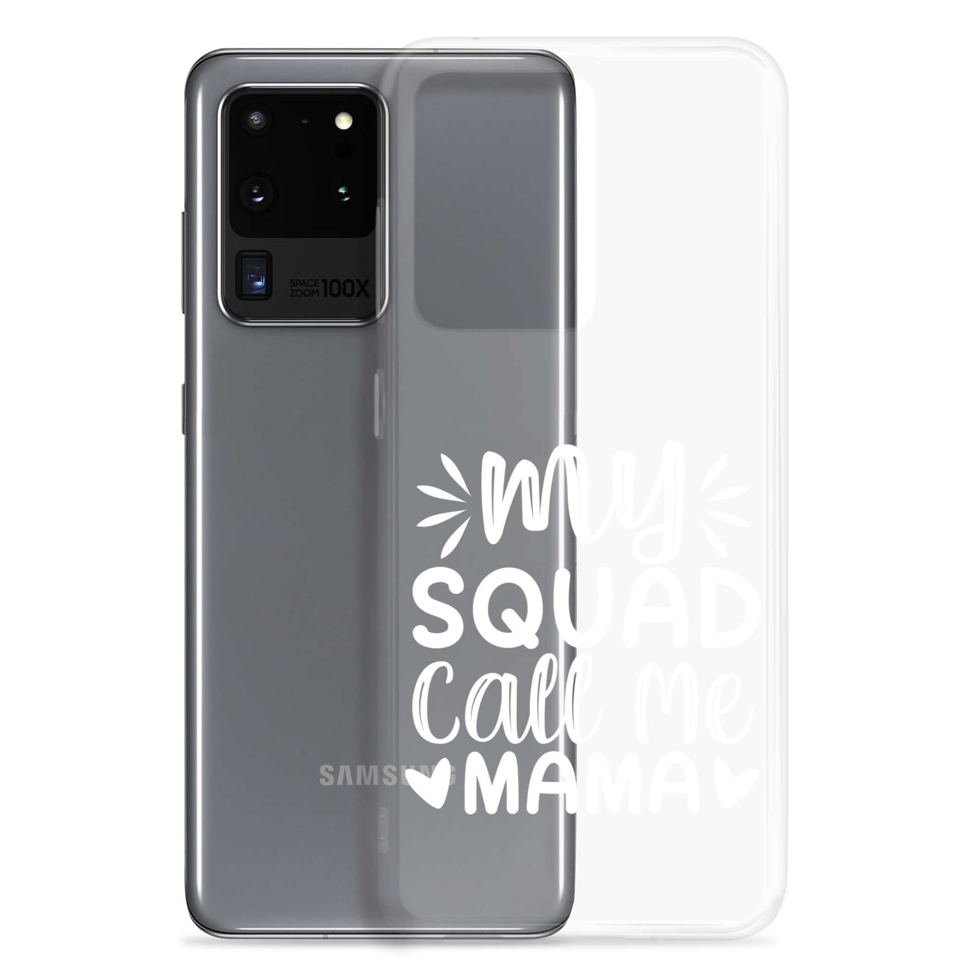 My Squad Call Me Mama Clear Case for Samsung®