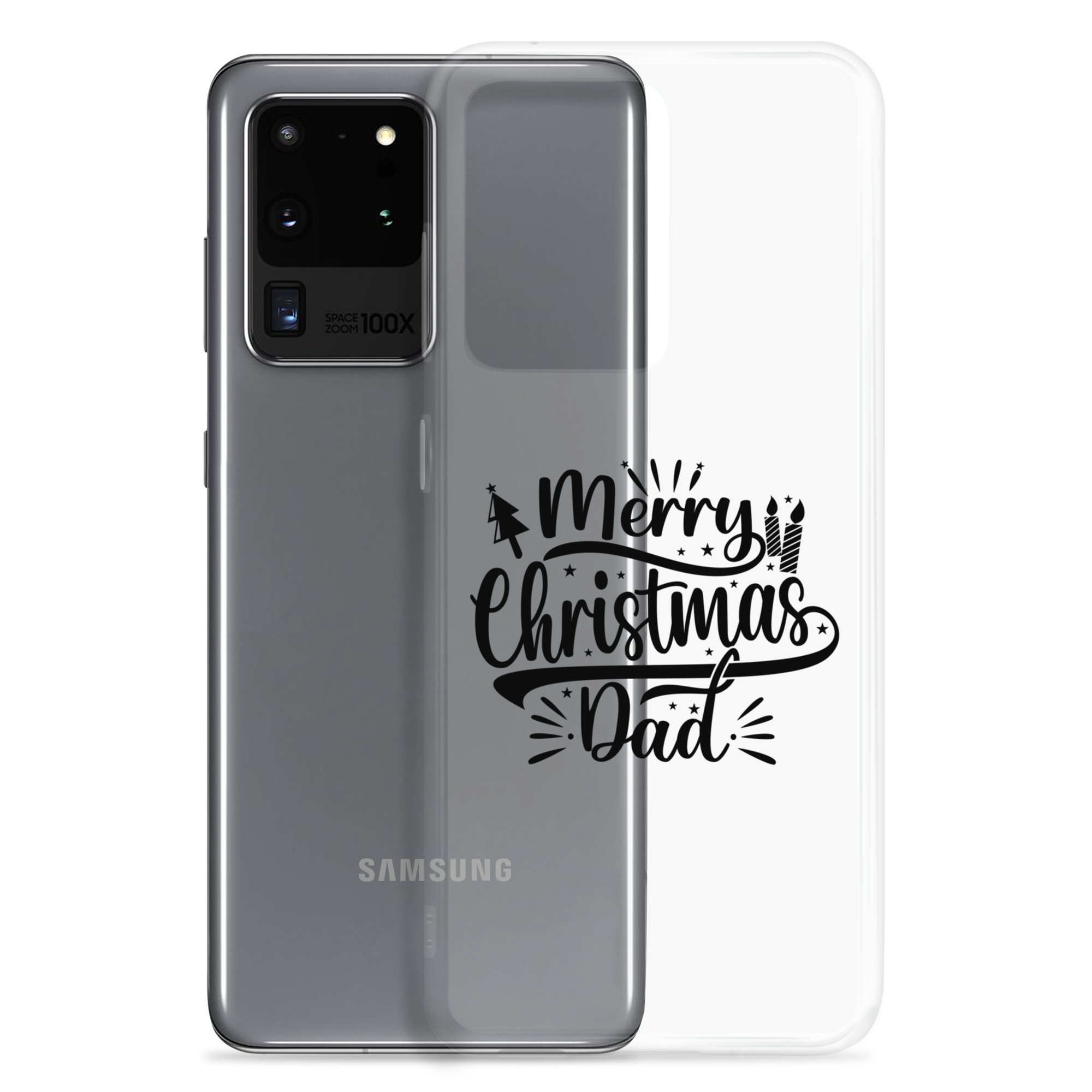 Merry Christmas Dad Clear Case for Samsung®