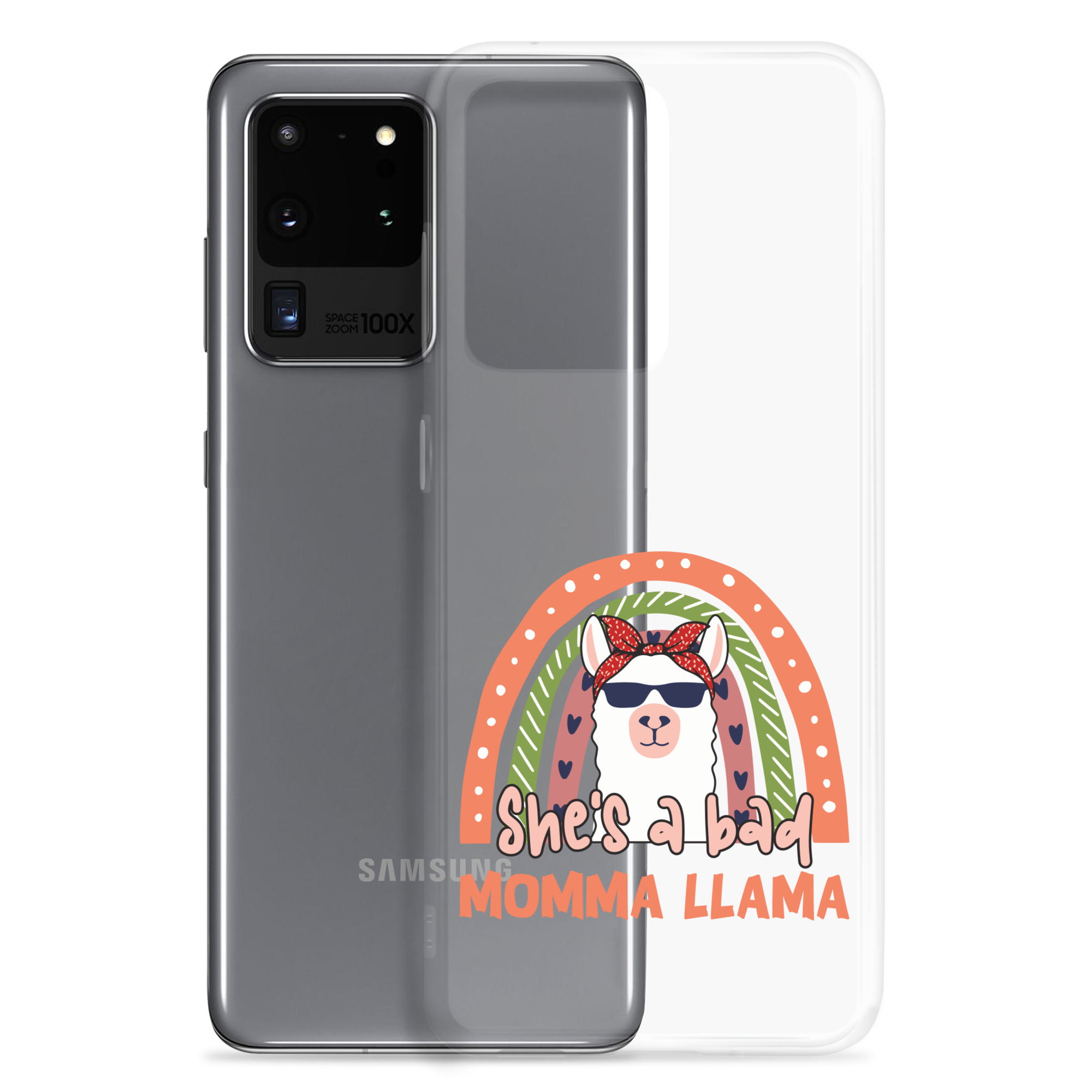 She's A Bad Momma Llama Clear Case for Samsung®