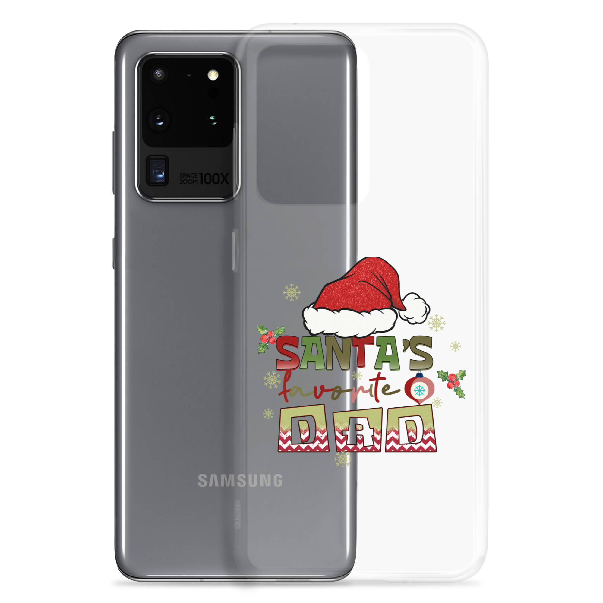 Santa's Favorite Dad Clear Case for Samsung®