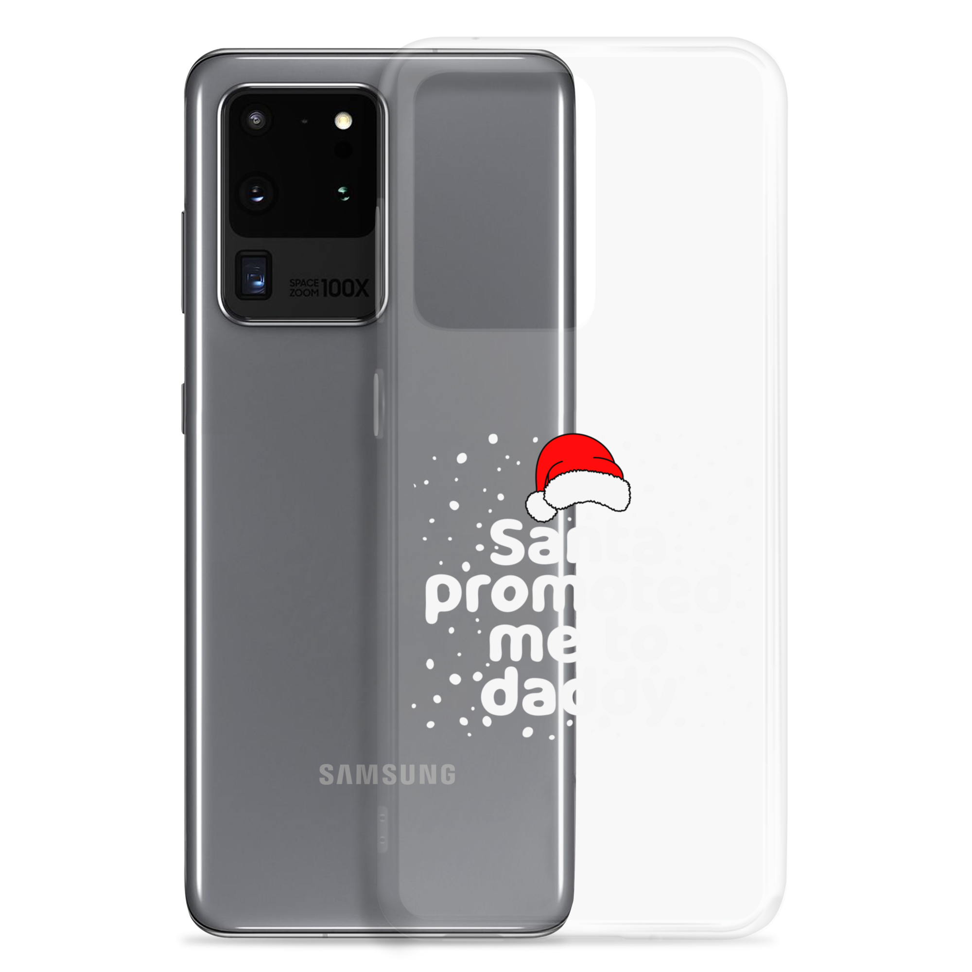 Santa Promoted Me To Dad Clear Case for Samsung®