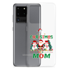 1st Christmas As A Mom Clear Case for Samsung®