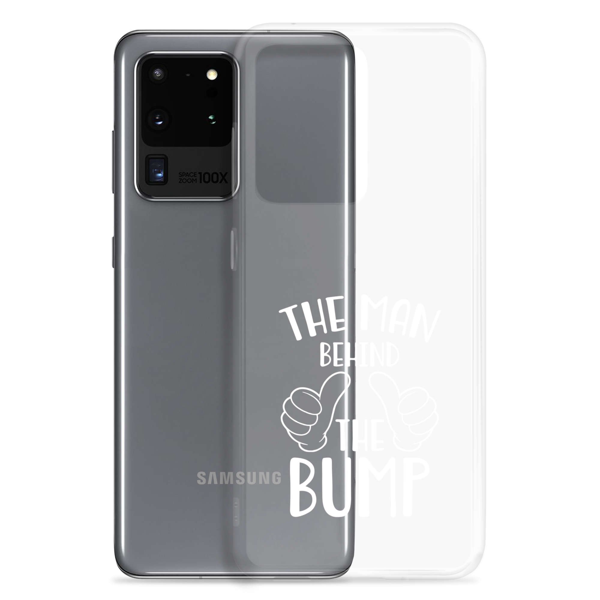 The Man Behind The Bump Clear Case for Samsung®