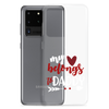 My Heart Belongs To Daddy Clear Case for Samsung®