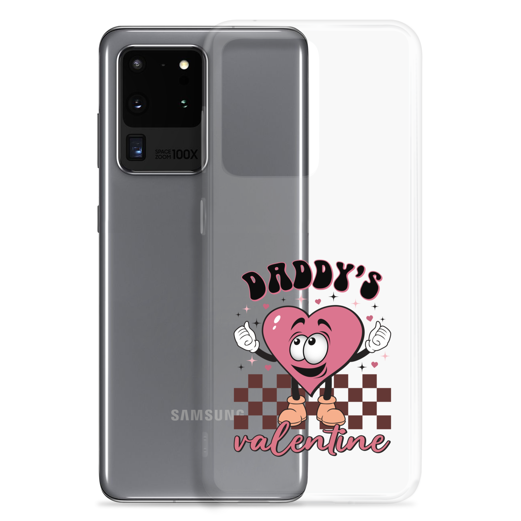 Daddy's Valentine Clear Case for Samsung®