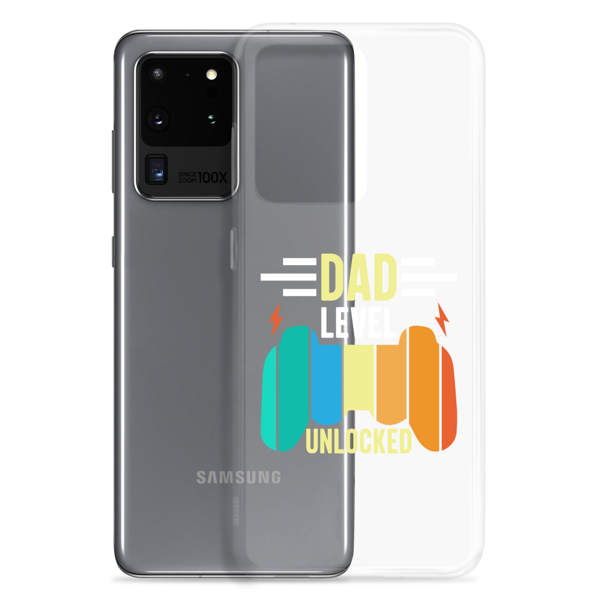 Dad Level Unlocked Clear Case for Samsung®