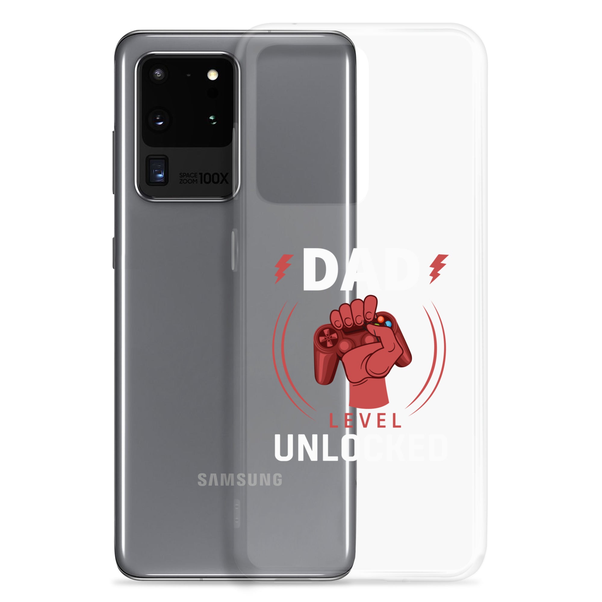 Dad Level Unlocked Clear Case for Samsung®