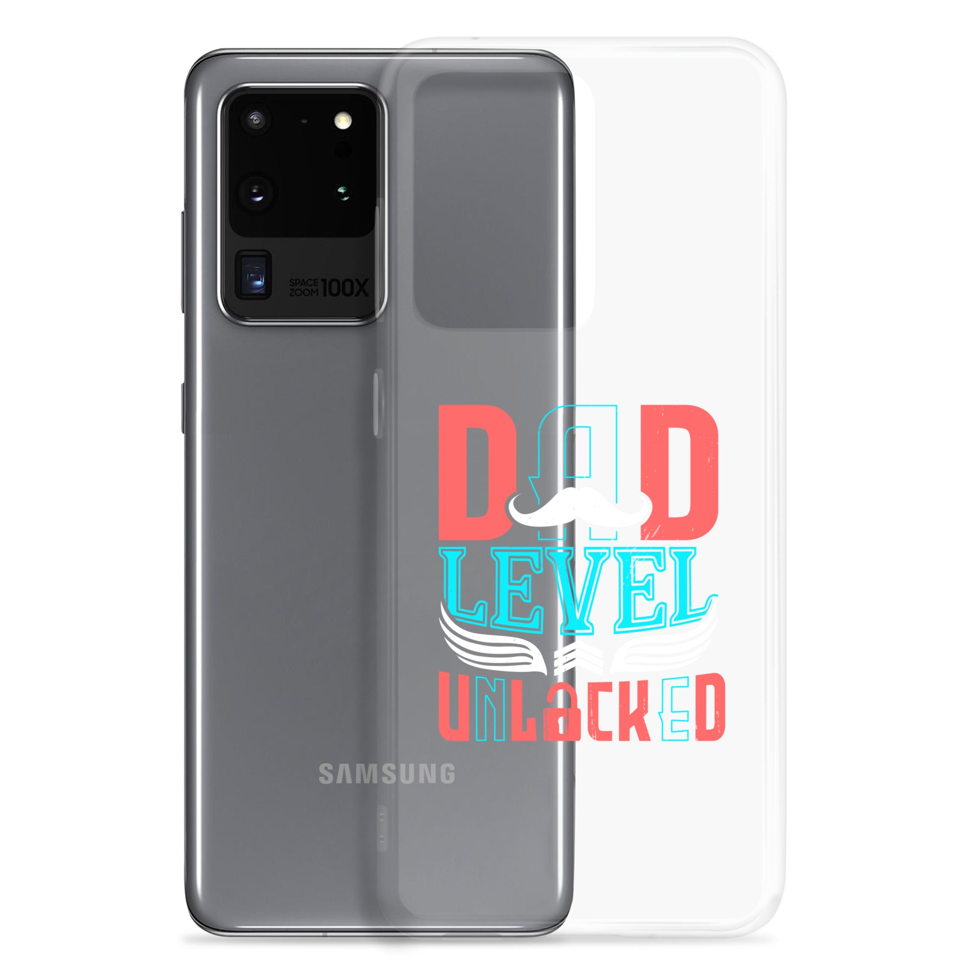 Dad Level Unlocked Clear Case for Samsung®