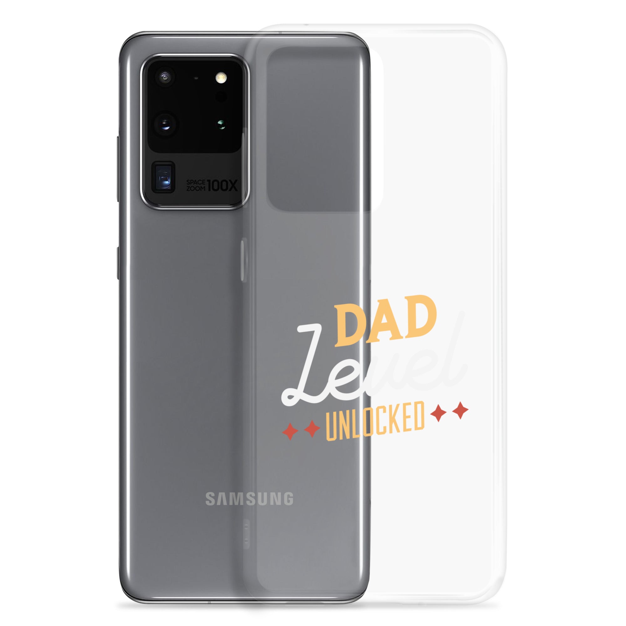 Dad Level Unlocked Clear Case for Samsung®