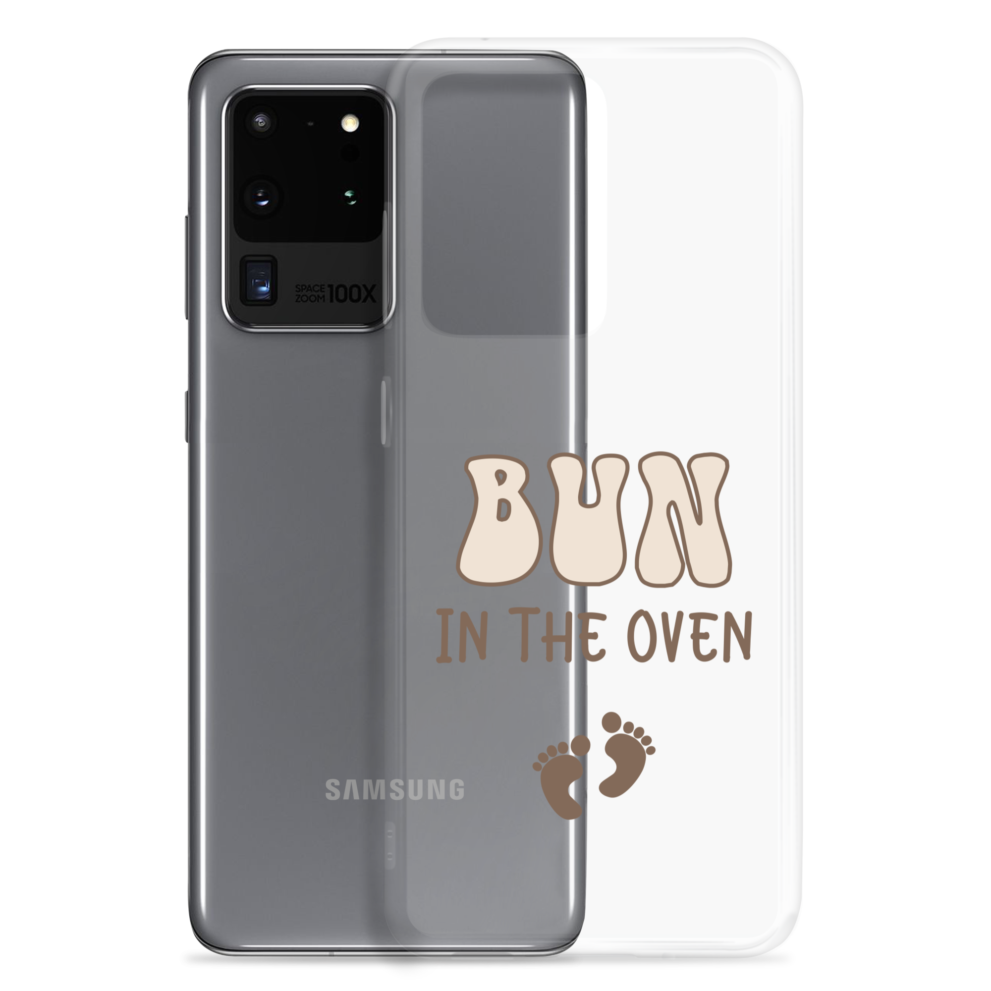 Bun In The Oven Clear Case for Samsung®