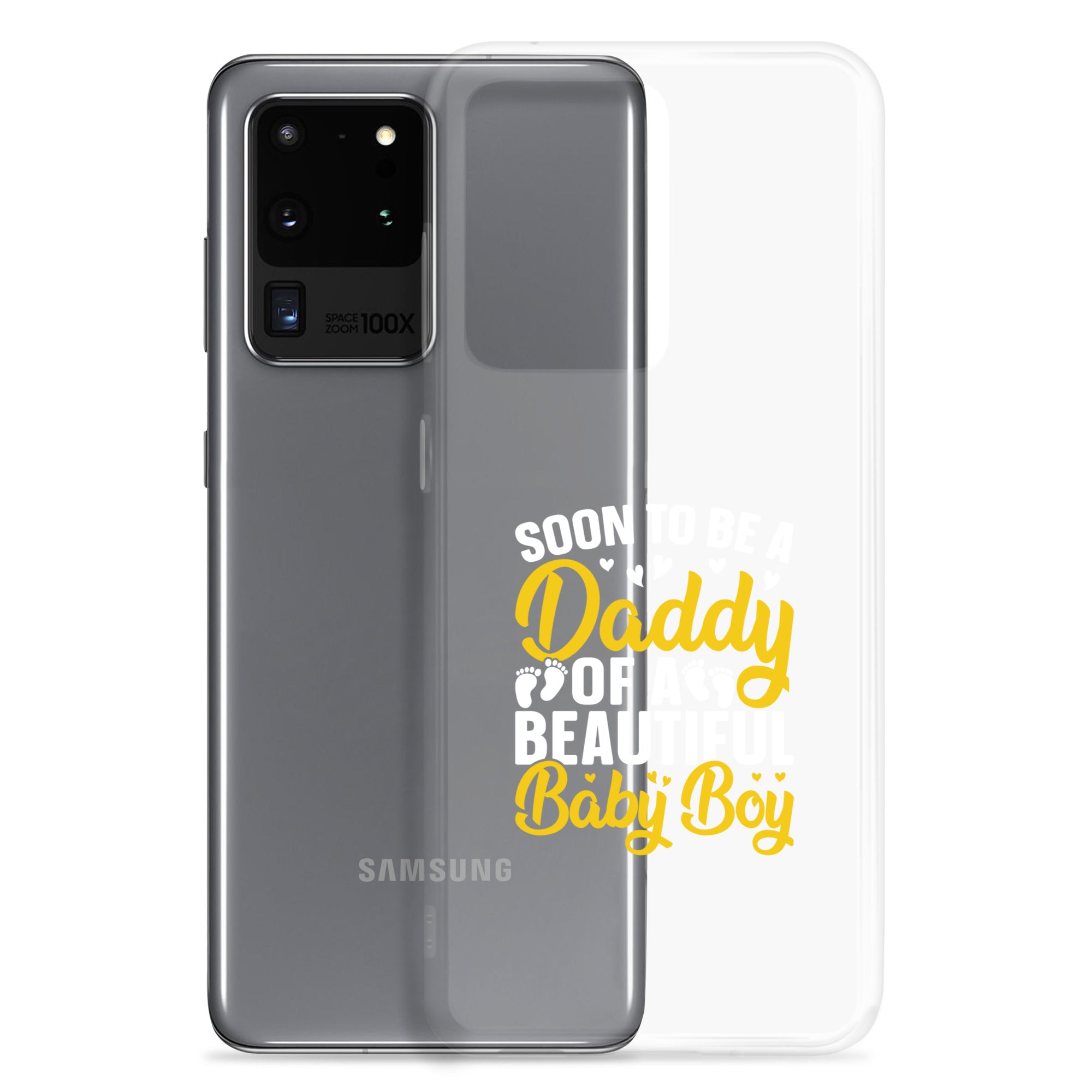 Soon To Be A Daddy For Boy Clear Case for Samsung®