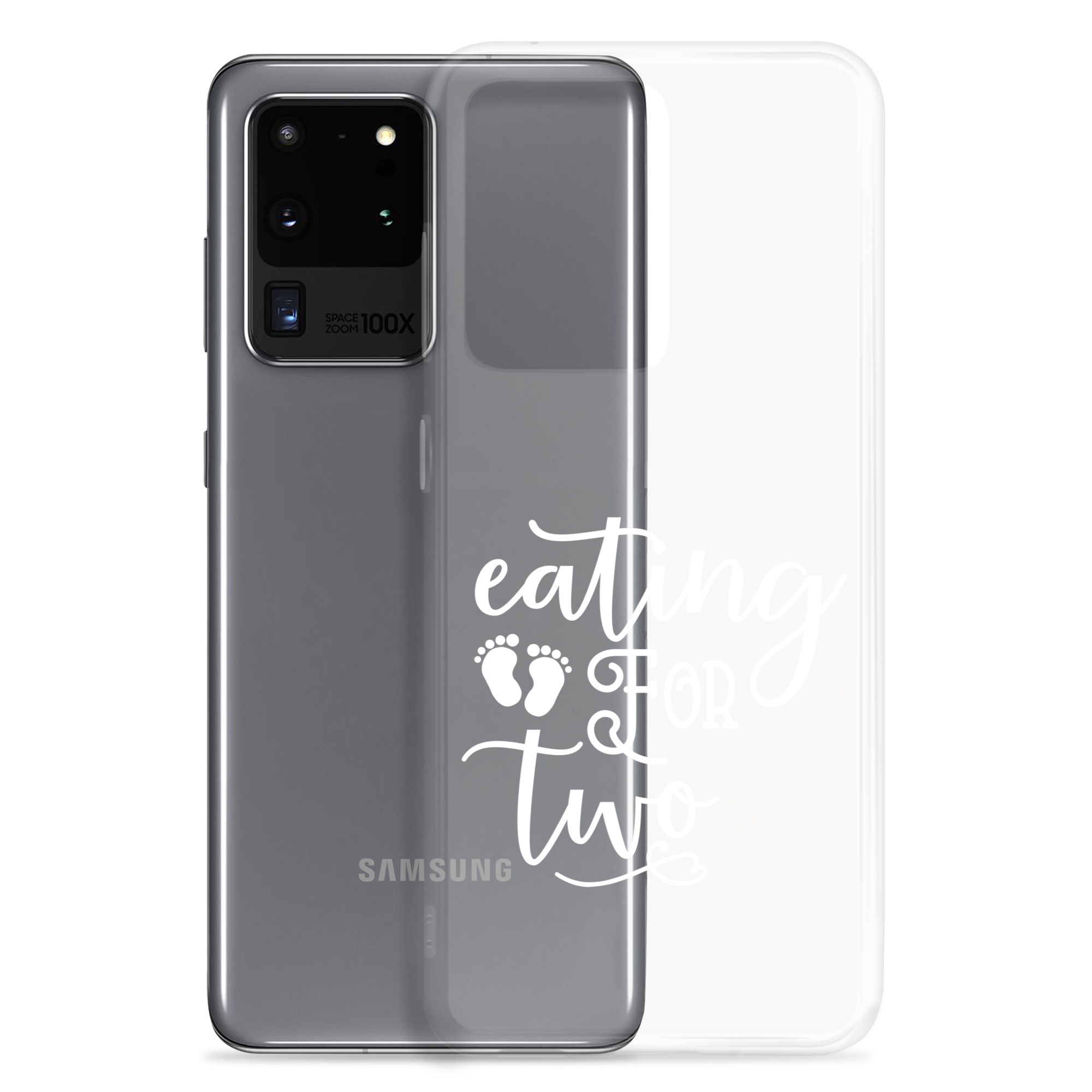 I'm Eating for Two Clear Case for Samsung®