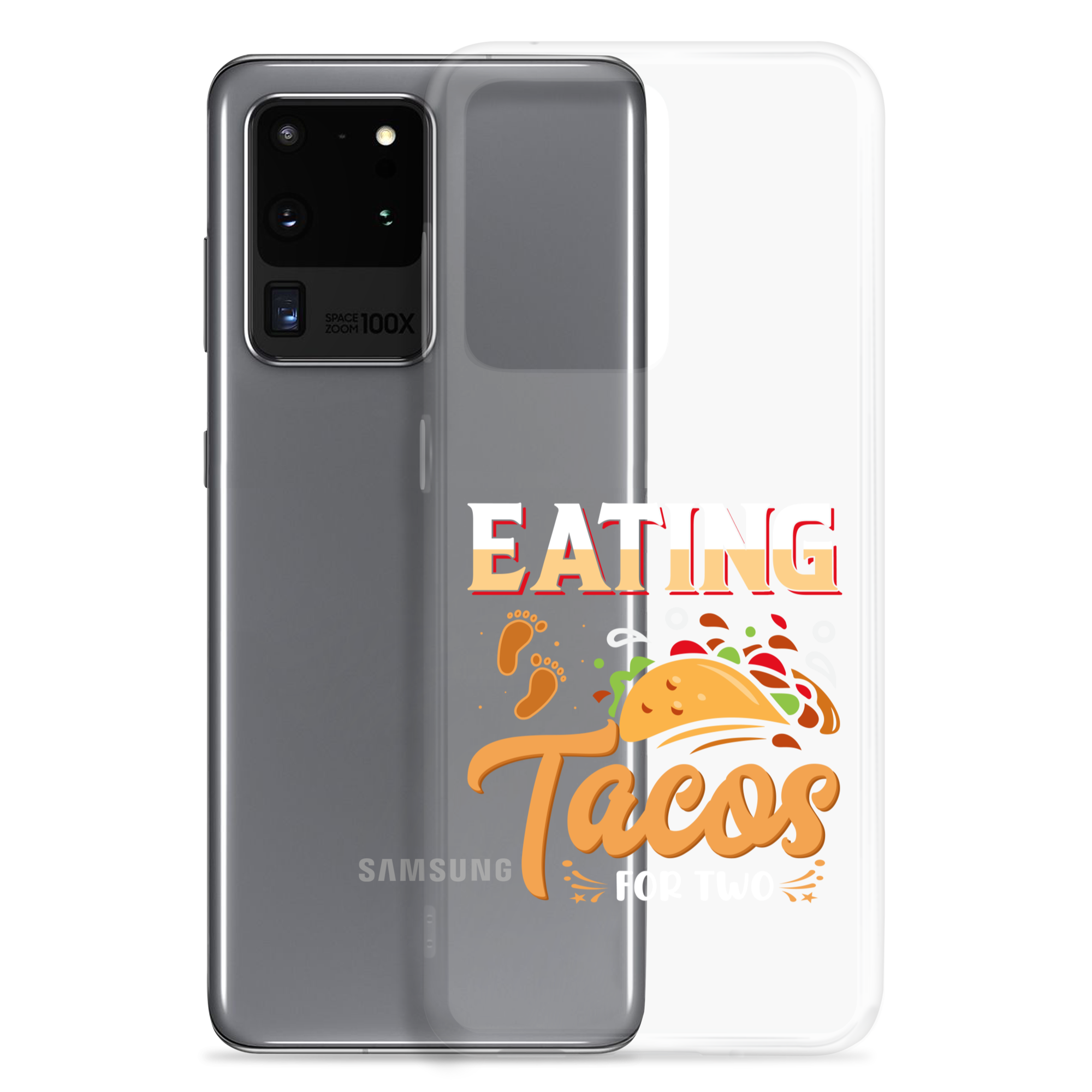 Eating Tacos for Two Clear Case for Samsung®