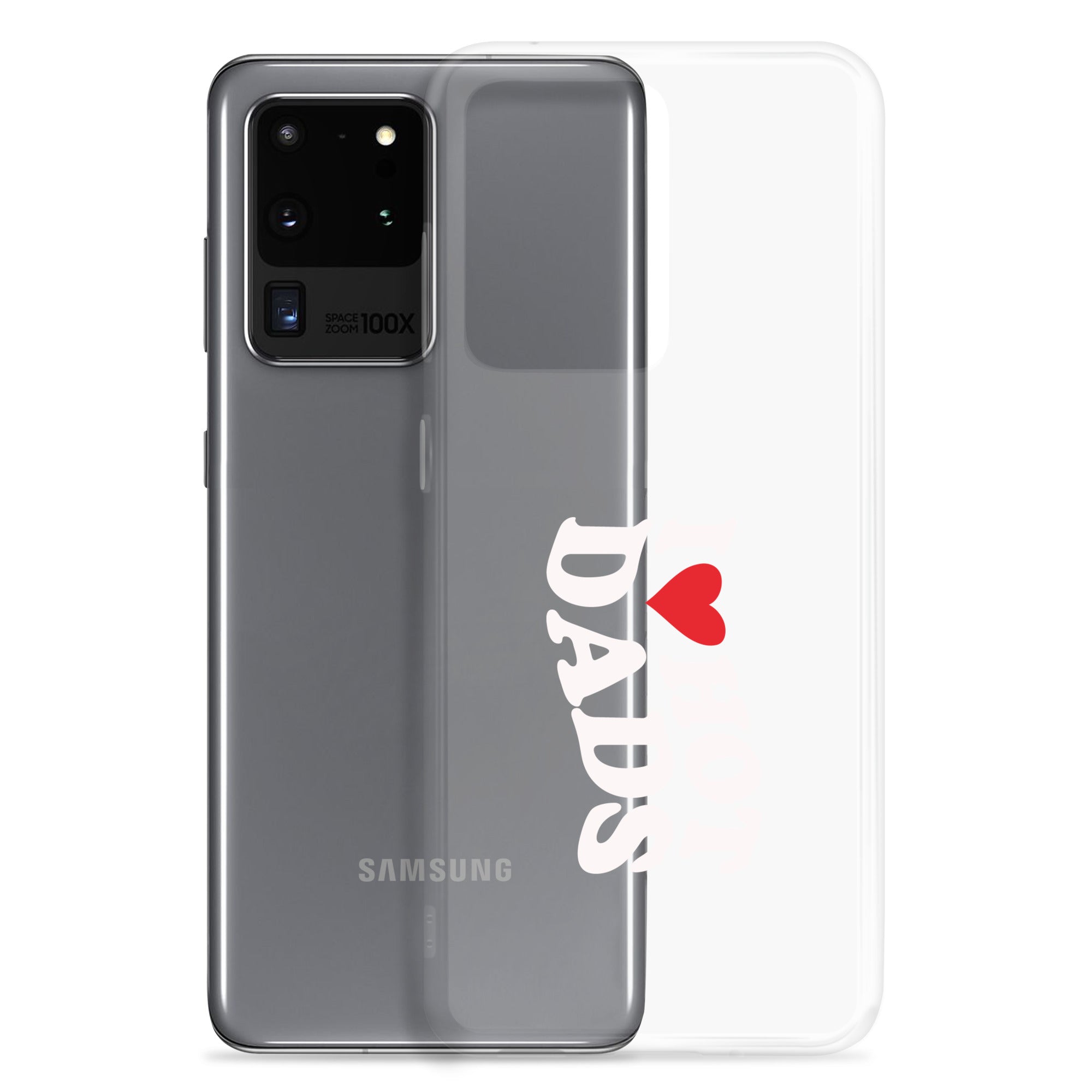 I Love Hot Dads Clear Case for Samsung®