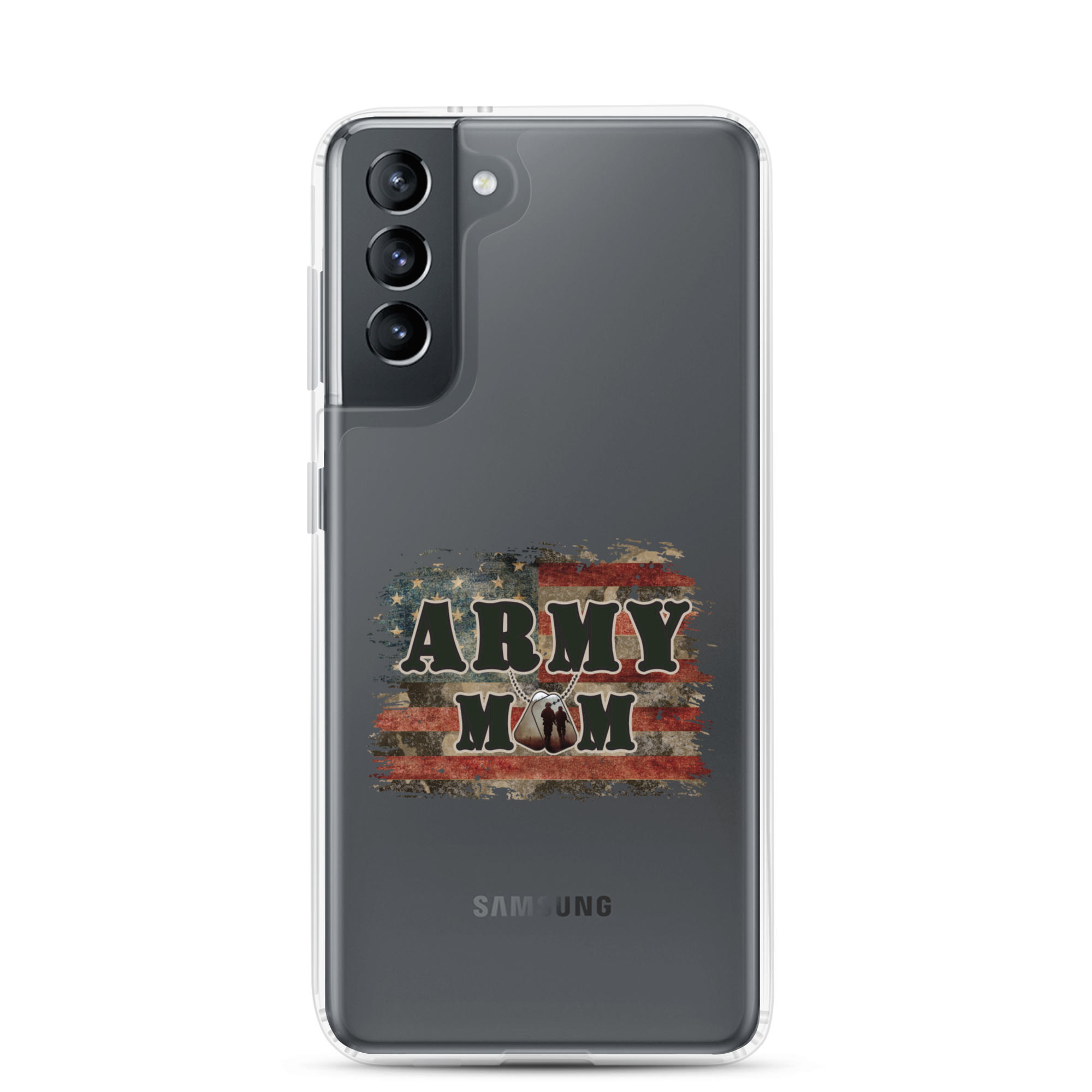 Army Mom Clear Case for Samsung®