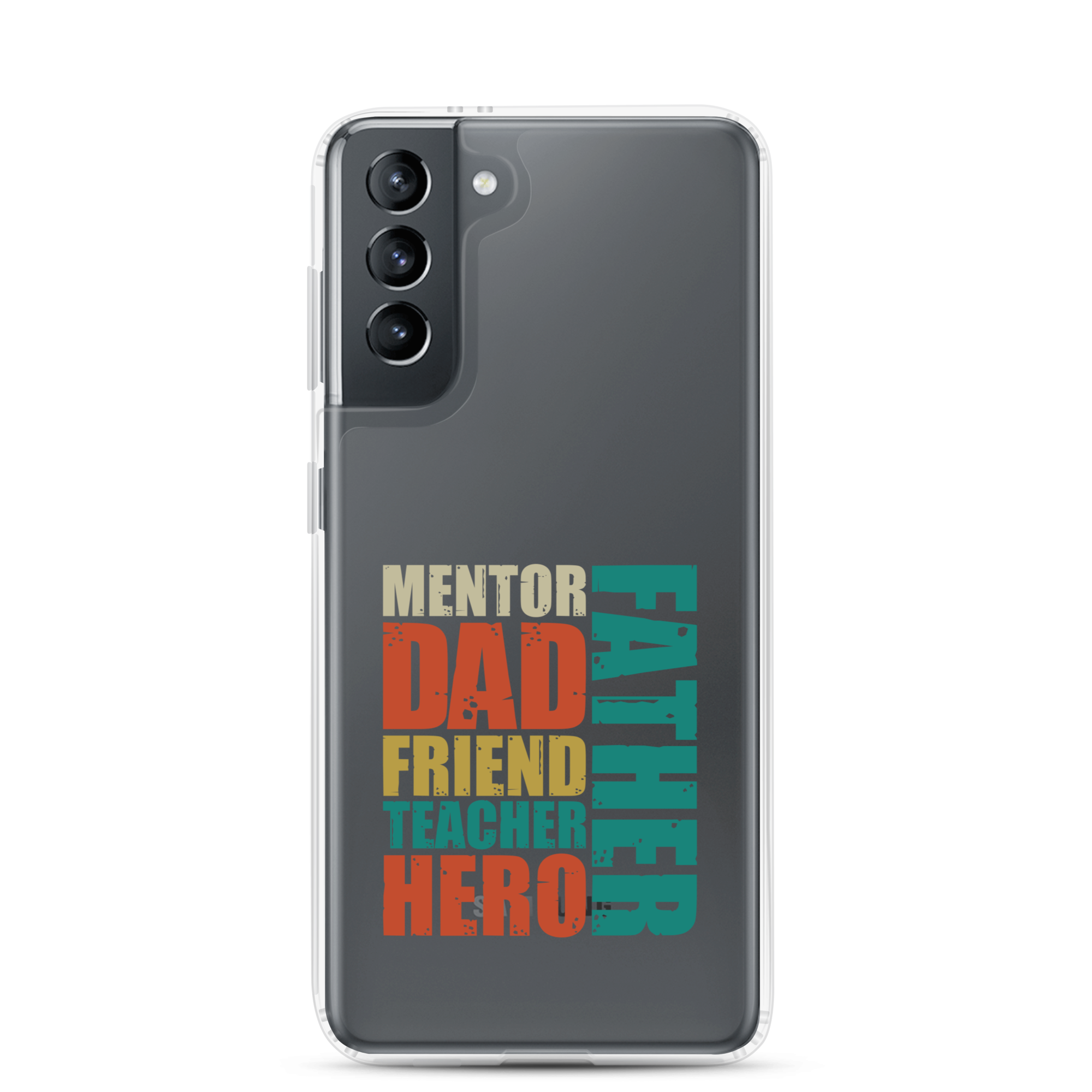 Mentor Dad Fiend Teacher Hero Father Clear Case for Samsung®