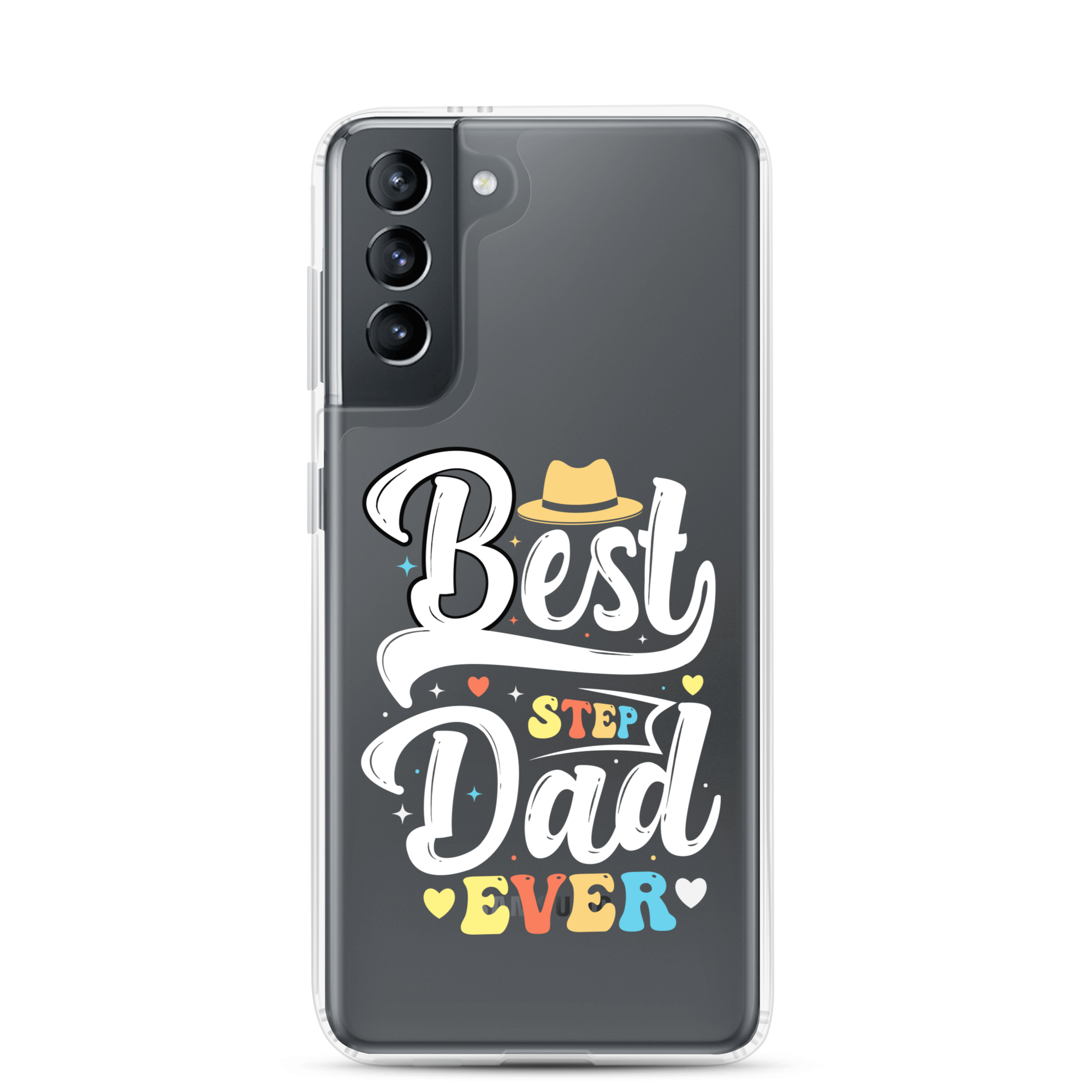 Best Step Dad Ever Clear Case for Samsung®