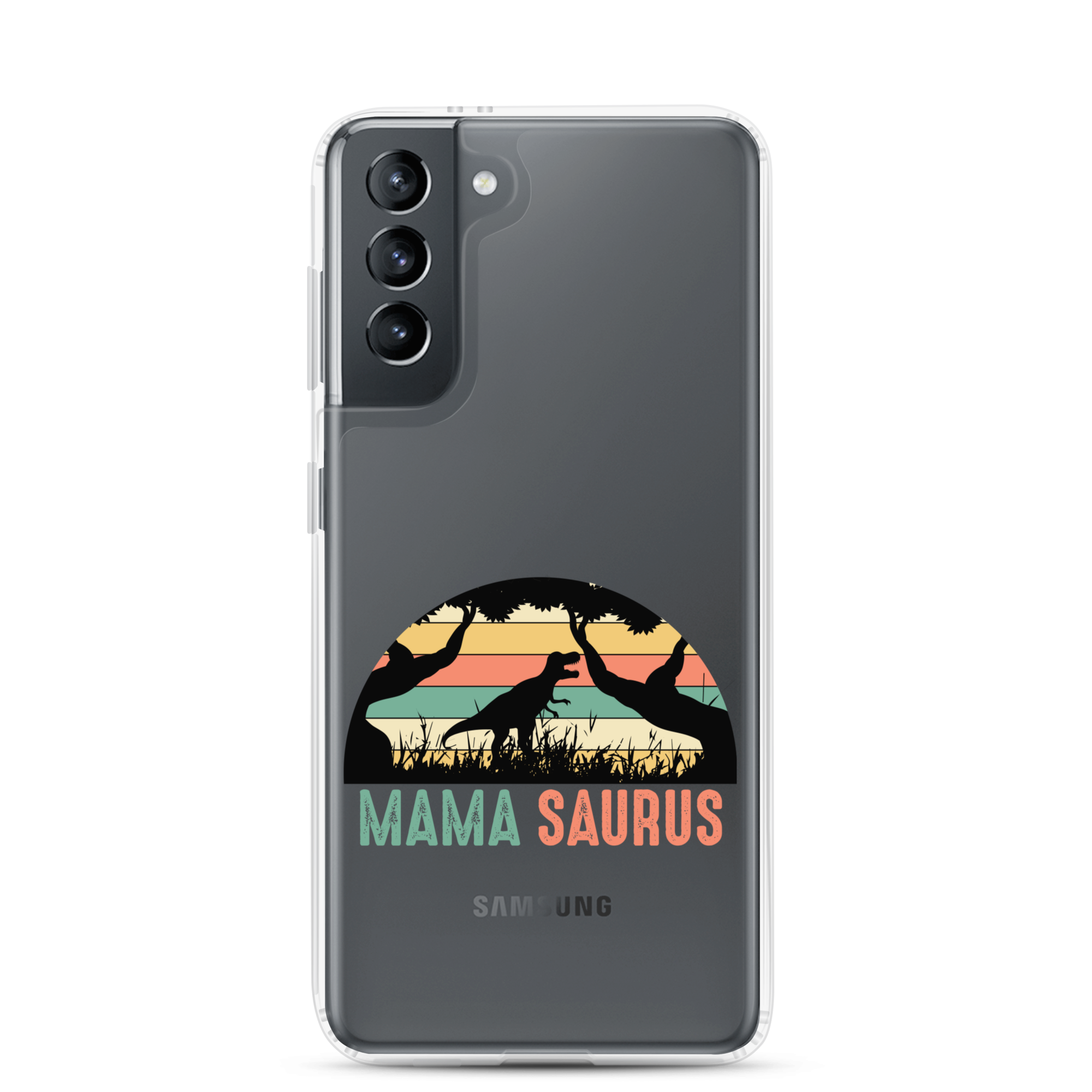 Mamasausrus Clear Case for Samsung®