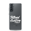 Tattooed And Awesome Mom Clear Case for Samsung®